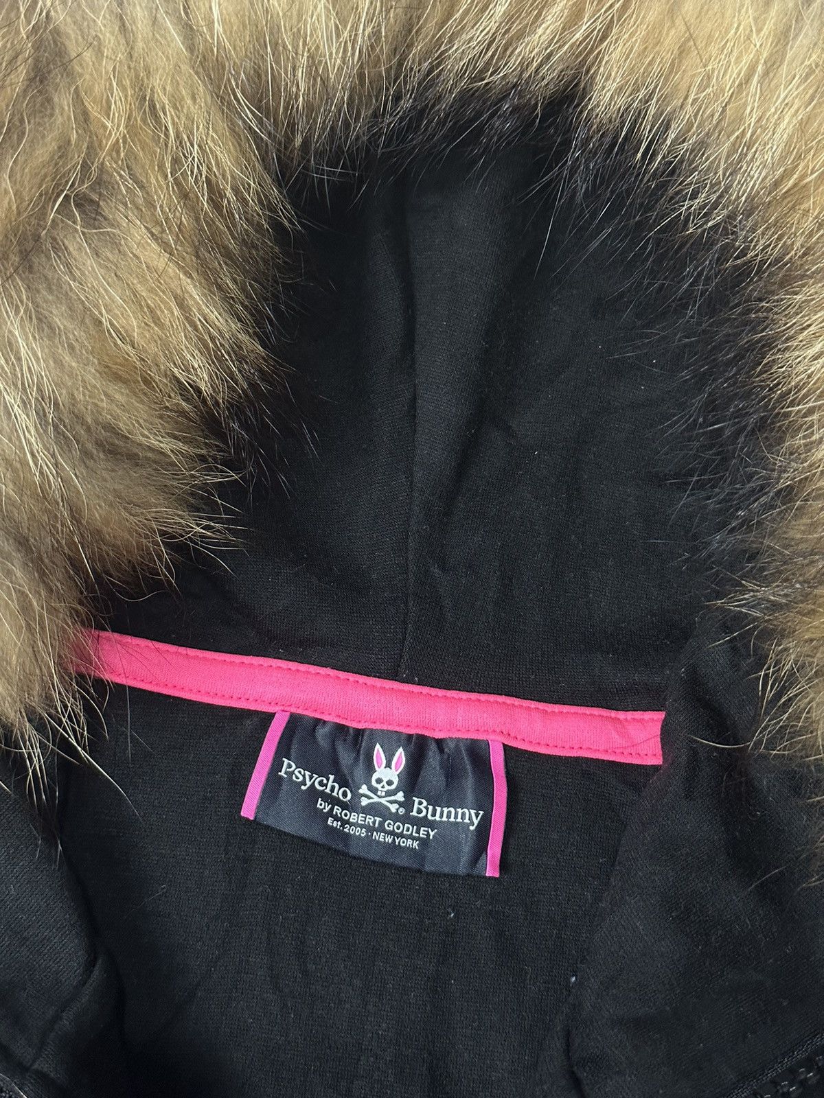 Hysteric Glamour × Japanese Brand × Psycho Bunny Fur Ziphoodie Psycho Bunny Size US M / EU 48-50 / 2 - 7 Thumbnail