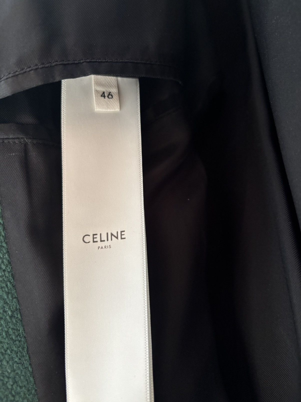 Celine Celine SS21 Green Varsity Jacket Size US S / EU 44-46 / 1 - 5 Thumbnail