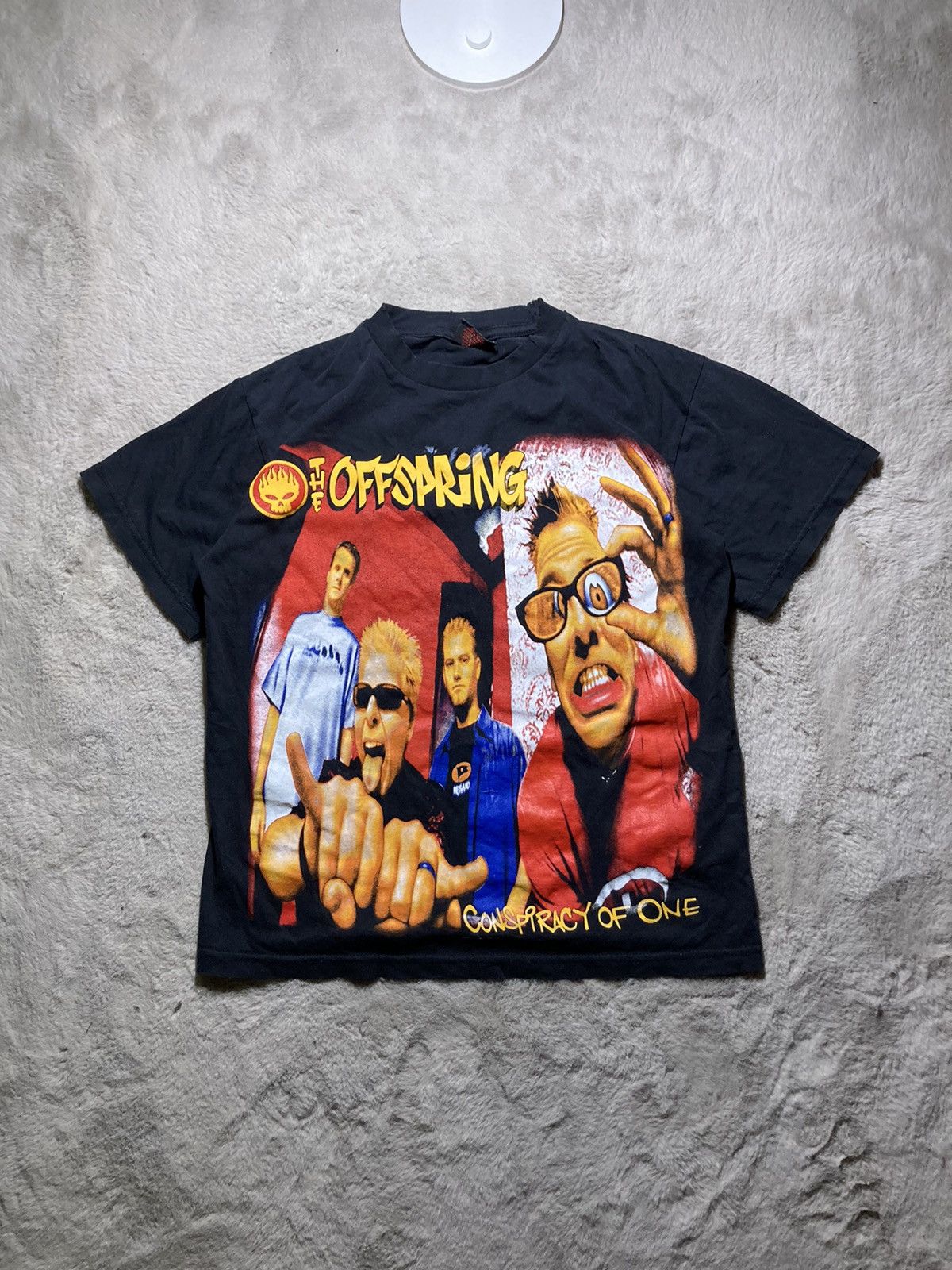 Band Tees × Vintage ⛩️ The Offspring Conspiracy Of One Vintage Rock Band Tee Y2K Size US S / EU 44-46 / 1 - 1 Thumbnail