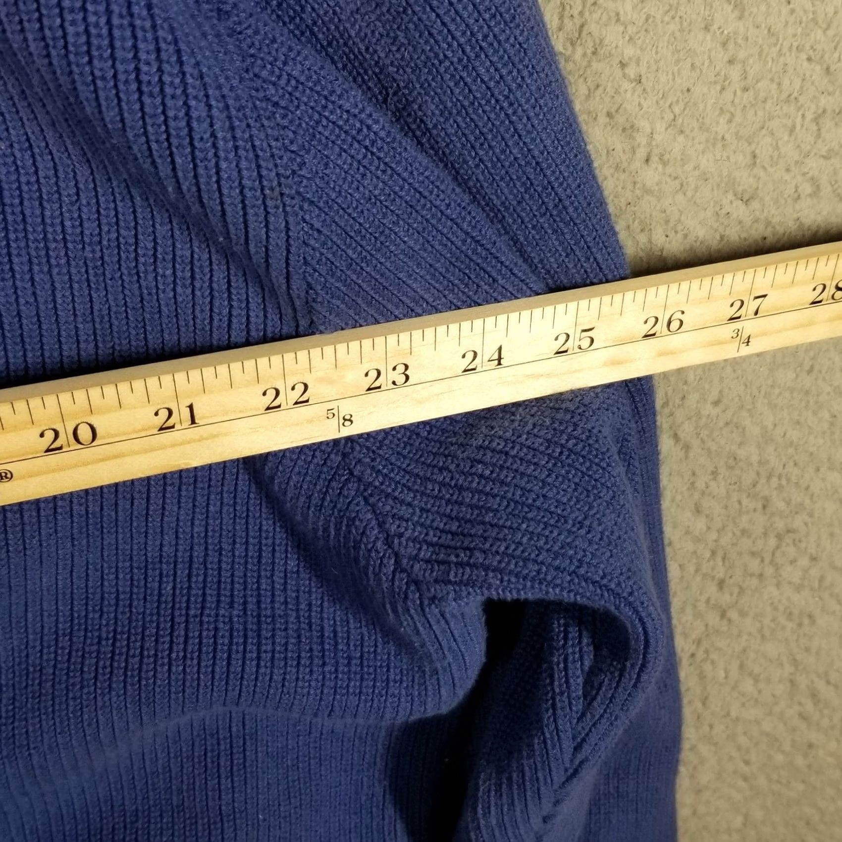 Vintage VINTAGE LL Bean Henley Sweater Men XL Blue Quarter Button Fisherman 90s Size US XL / EU 56 / 4 - 6 Thumbnail