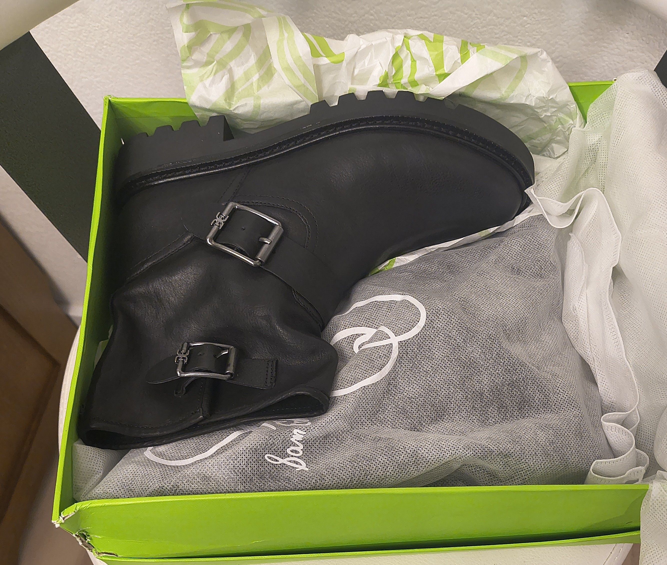 Sam Edelman Kinsley Moto Boot Size US 7.5 / IT 37.5 - 2 Thumbnail
