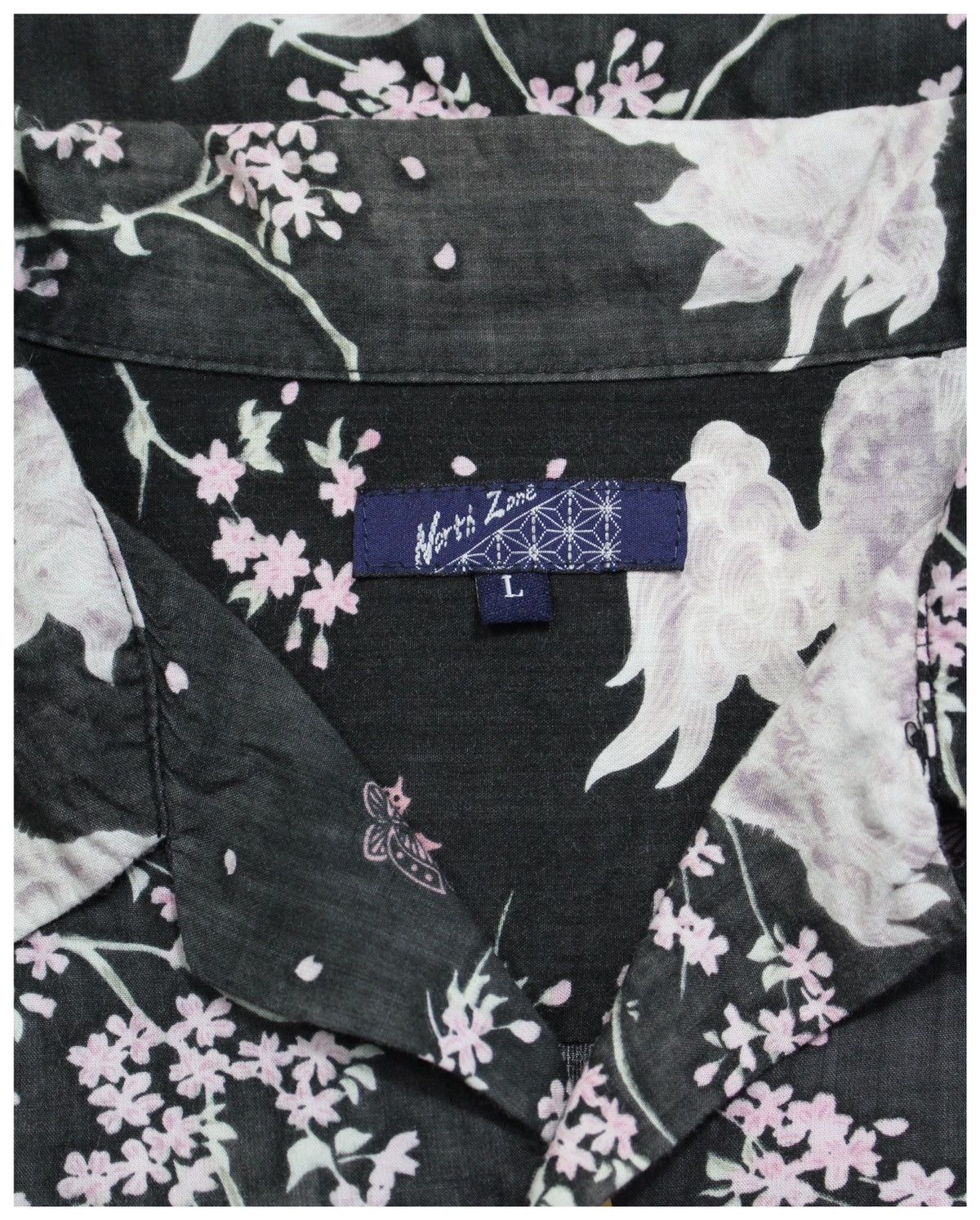 Japanese Brand × Kamakura × Vintage 2000S NORTH ZONE RAYON SHIRT Size US L / EU 52-54 / 3 - 6 Thumbnail