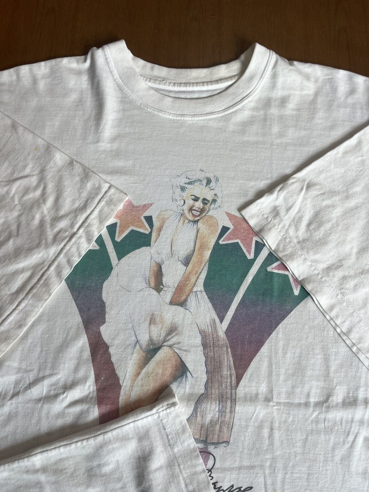 Arts & Science Vintage Marilyn Monroe 1995’s The Estate Artwork Tshirt Size US XL / EU 56 / 4 - 8 Thumbnail