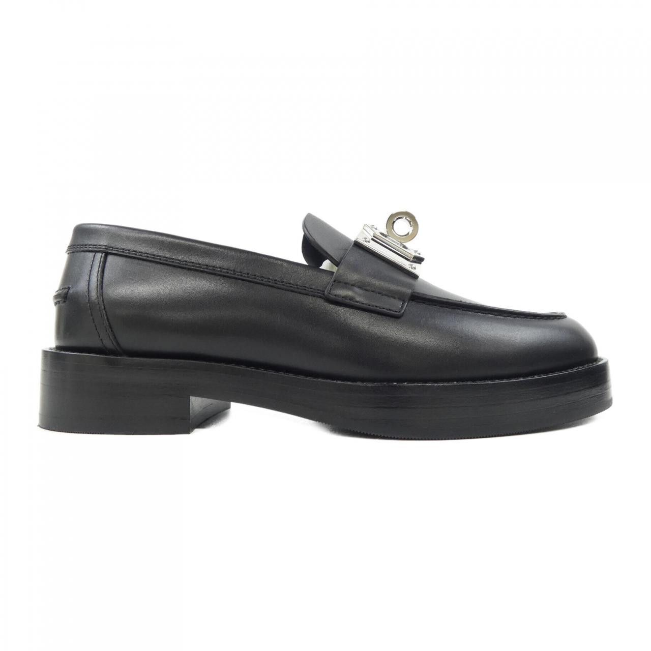 Hermes Hermes Hermès HOT Oversize Kelly Buckle Calf Shoes Leather Shoes DUTY FREE for USA Size ONE SIZE - 1 Thumbnail
