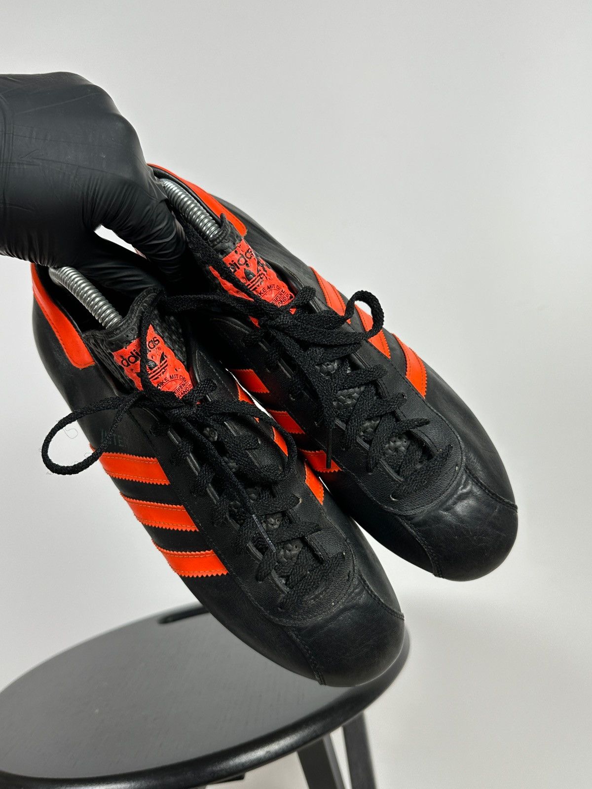 Adidas 70s Vintage Adidas Inter Football Boots made in west Germany Size US 8 / EU 41 - 10 Thumbnail