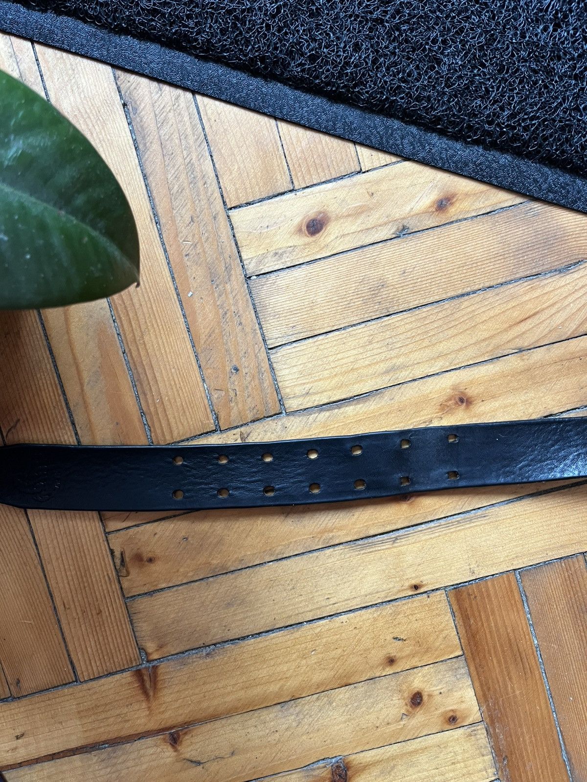 Diesel Vintage Diesel 90's Avant Garde Made In Italy Leather Belt Size ONE SIZE - 5 Thumbnail