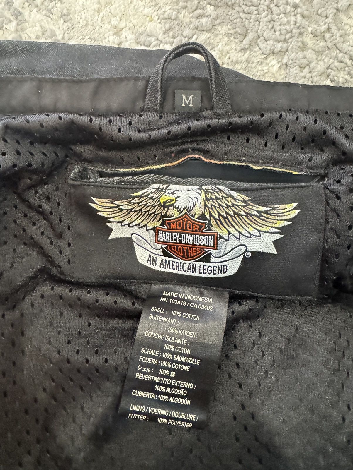 Harley Davidson Harley-Davidson Vintage Motorcycle Jacket 2009 Skull Size US M / EU 48-50 / 2 - 6 Thumbnail