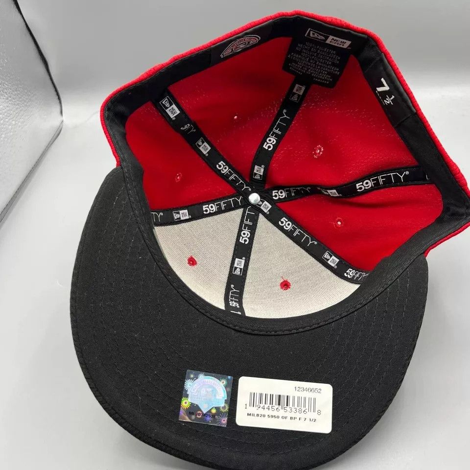 New Era Fayetteville Woodpeckers Hat Men 7 1/2 MiLB Fitted Cap New Size ONE SIZE - 6 Thumbnail