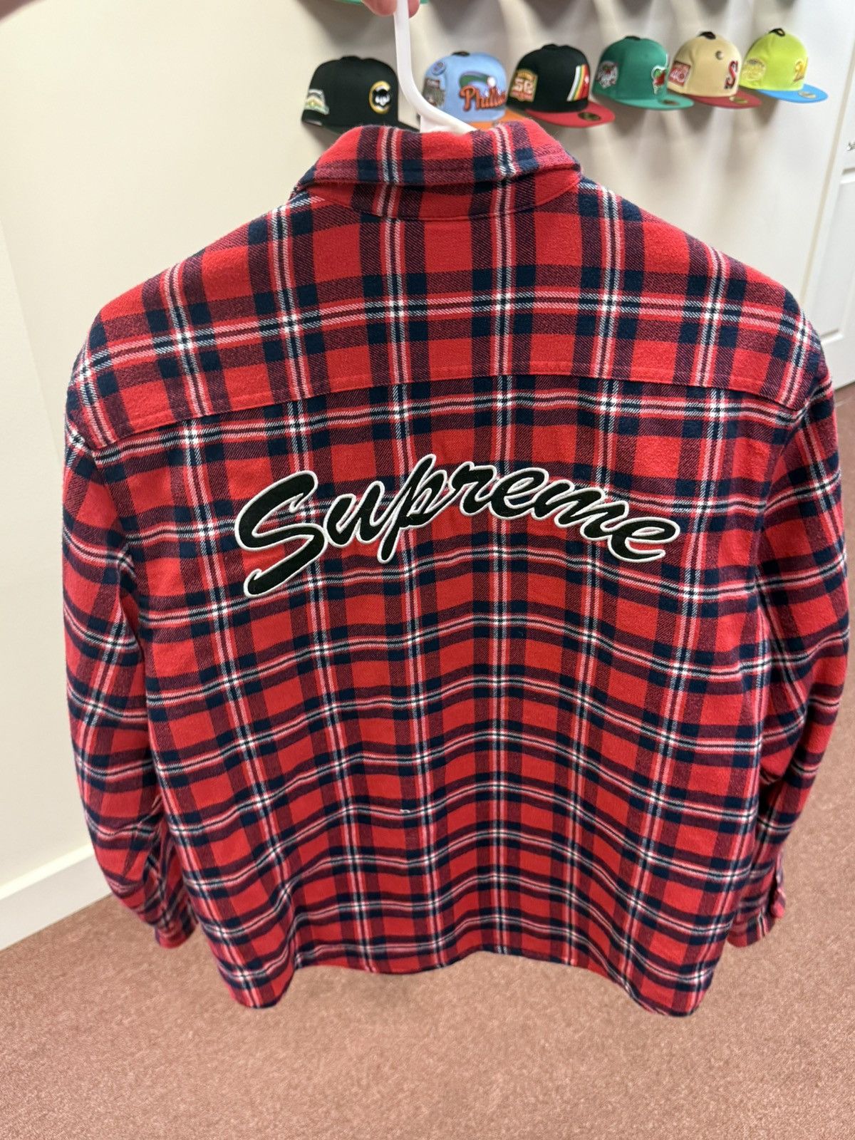Supreme Supreme arc logo quilted Size US S / EU 44-46 / 1 - 2 Thumbnail