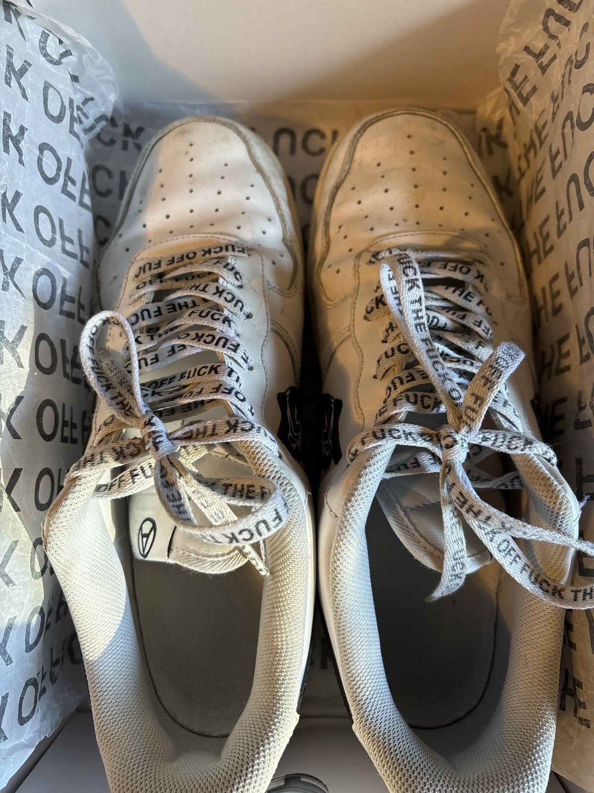 ineverheardofyou F*ck off AF1 Size US 11 / EU 44 - 8 Thumbnail
