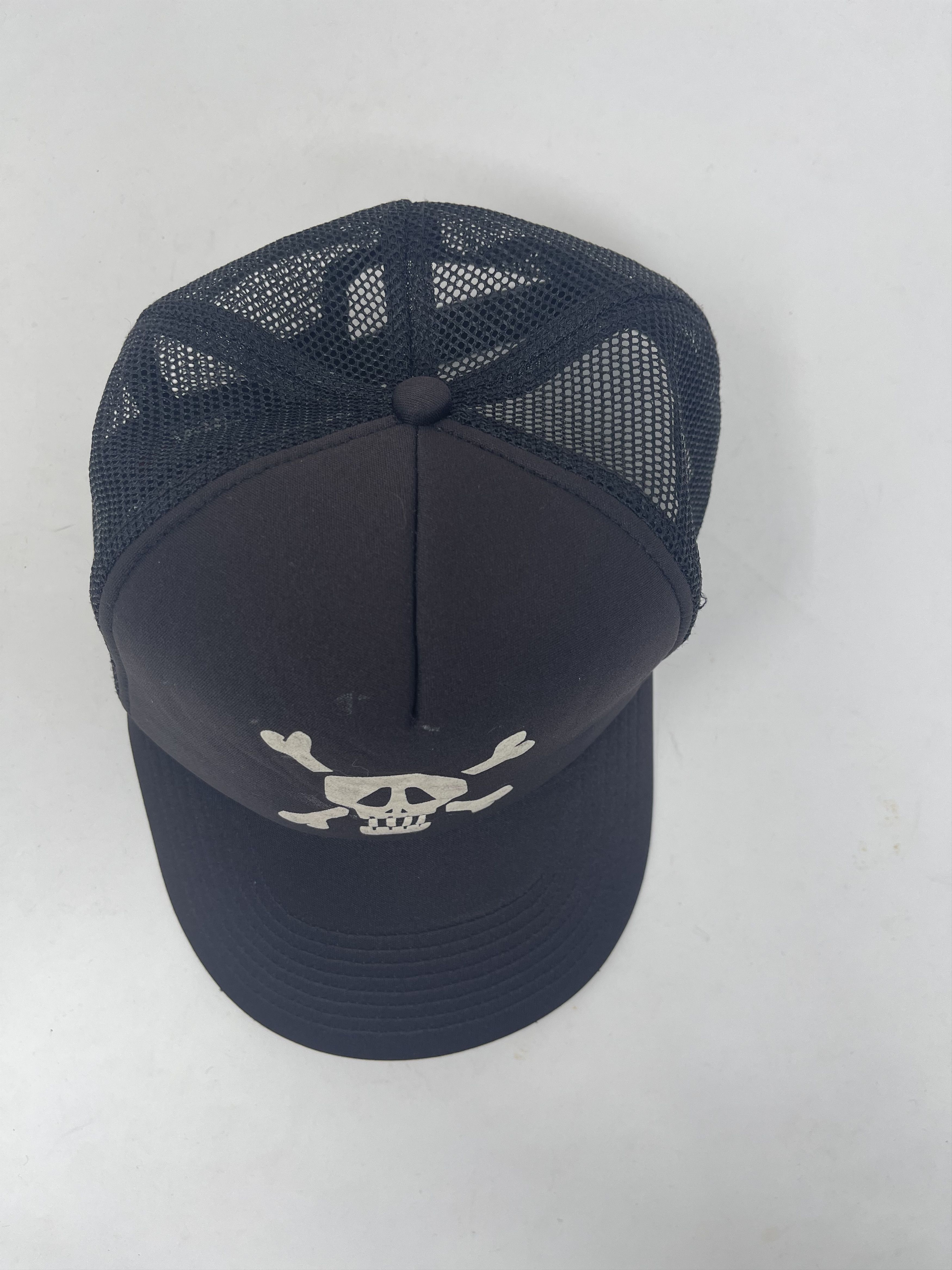 Stussy Vintage Stussy Skull 90’s Truker Cap Hat Size ONE SIZE - 4 Thumbnail