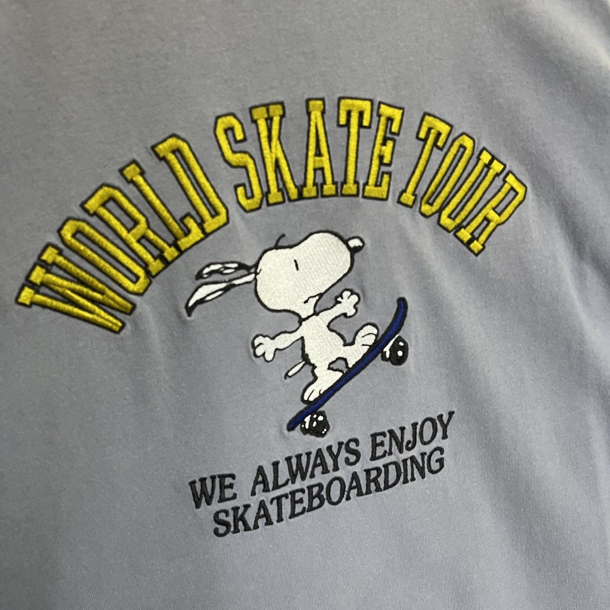 Peanuts Peanuts World Skate Tour Big Logo Longsleeve Shirts Size US L / EU 52-54 / 3 - 5 Thumbnail