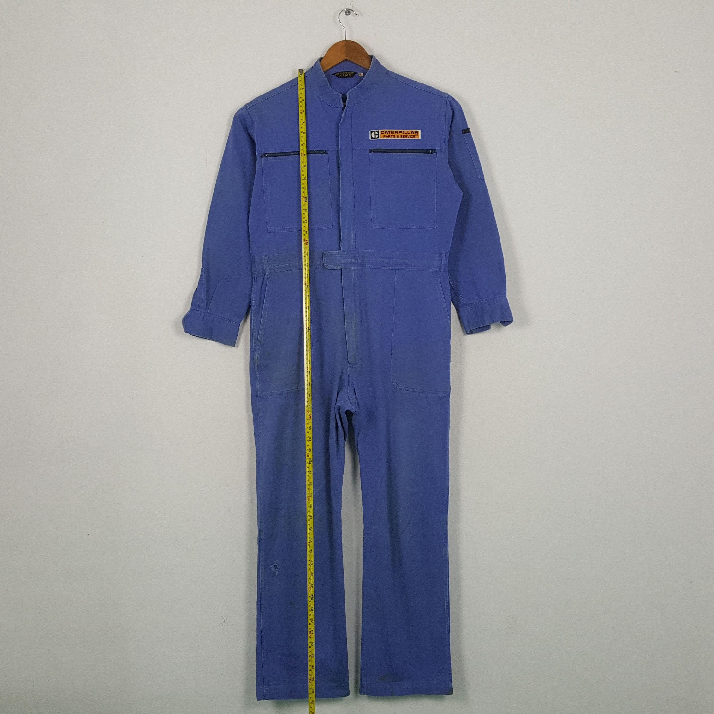 Japanese Brand Vintage Caterpillar Mitsubishi Japan Vehicle Coverall RR2 Size US L / EU 52-54 / 3 - 7 Thumbnail