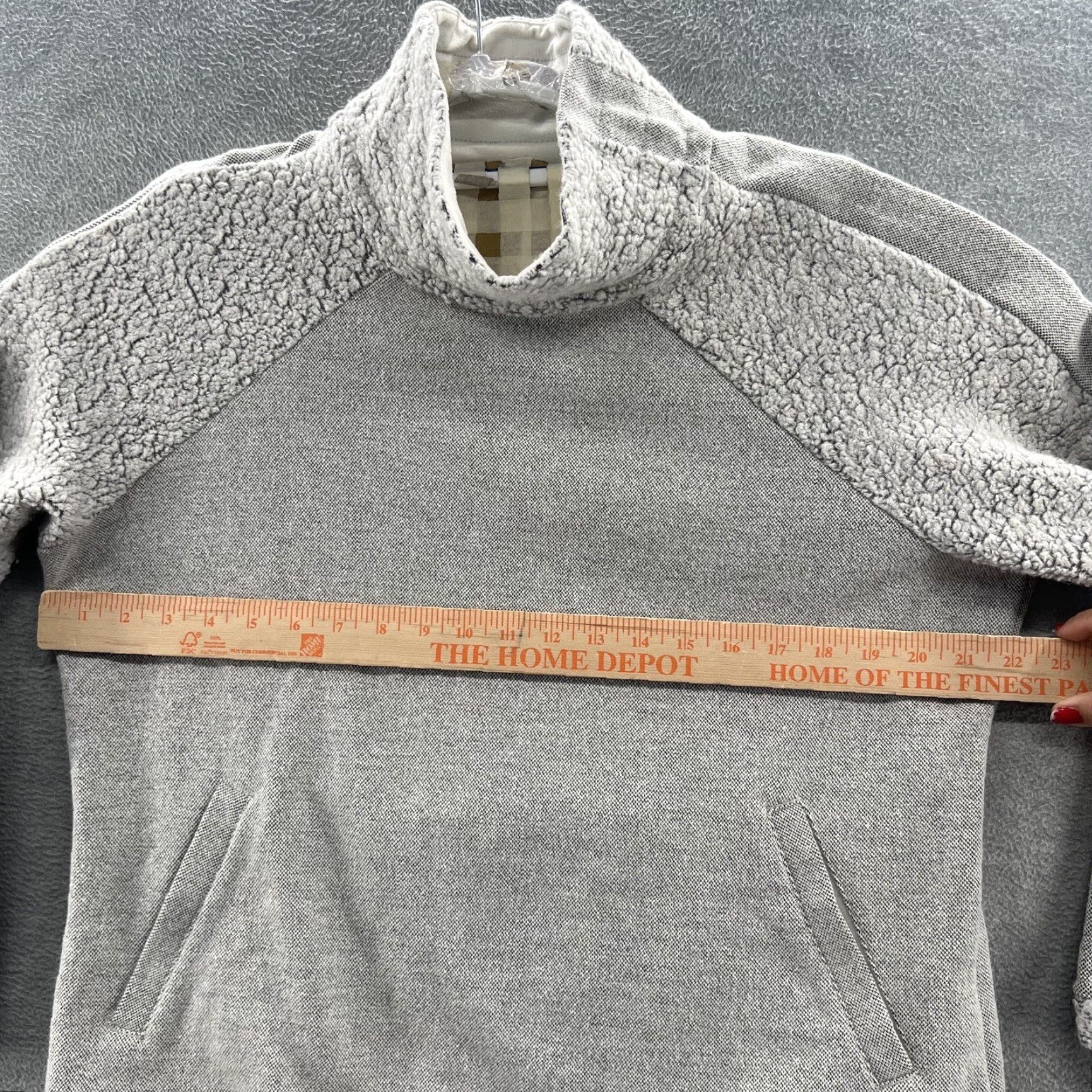 Prana prAna Jacket Womens M Wool White Sherpa Fleece Pullover Basic Size M / US 6-8 / IT 42-44 - 5 Thumbnail