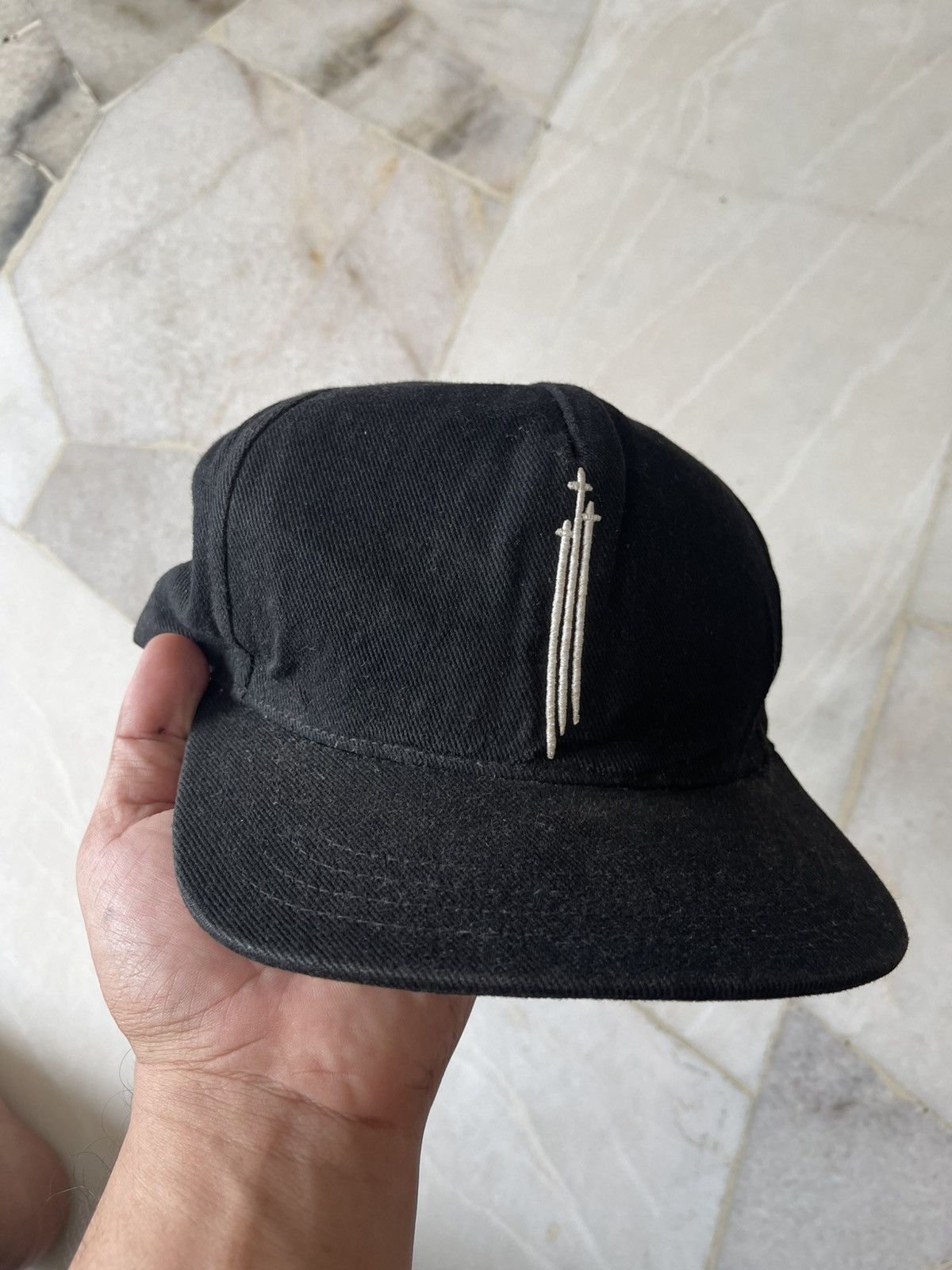 Chrome Hearts Chrome Hearts Three Cross Sword Hat Size ONE SIZE - 4 Thumbnail