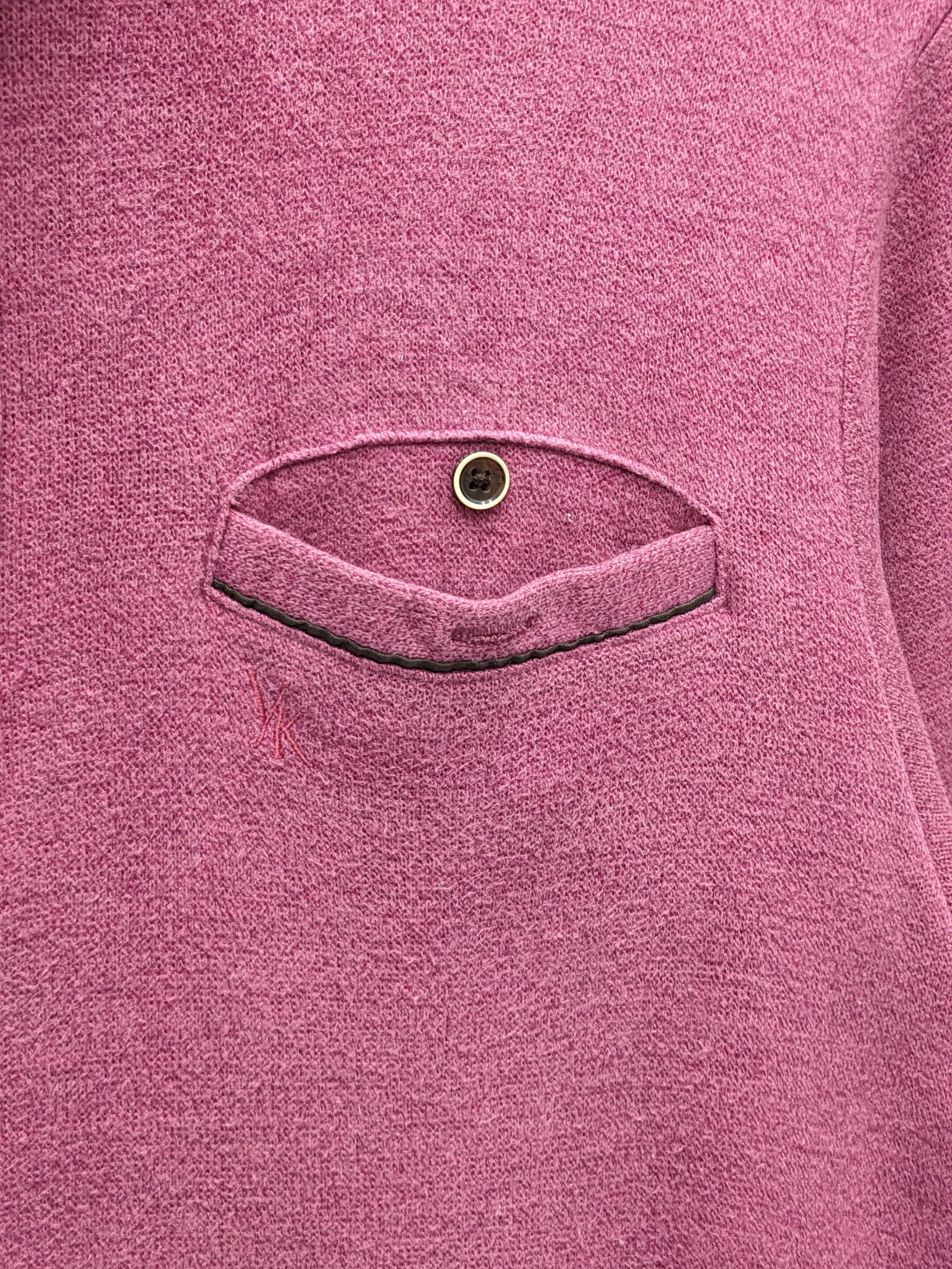 Japanese Brand JAPANESE DESIGNER YUMI KATSURA SINGLE POCKET SWEATSHIRT Size L / US 10 / IT 46 - 3 Thumbnail