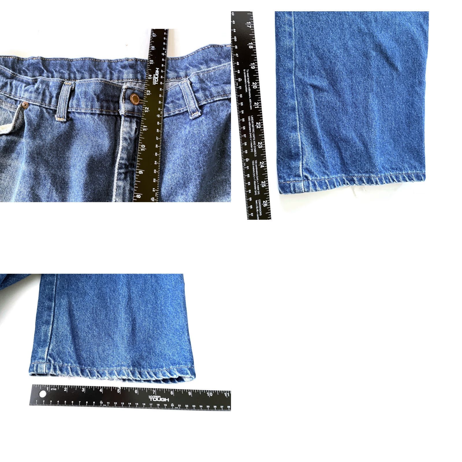 Vintage VINTAGE Long Haul High Rise Denim Jeans 42 Blue 80s Grunge Mens Size US 42 / EU 58 - 8 Thumbnail