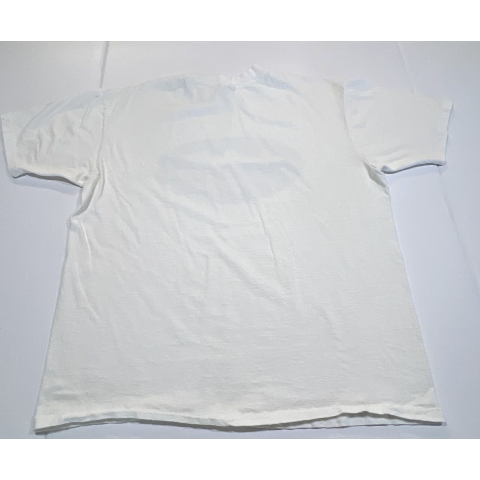 Hanes VINTAGE Pacific Beach Centennial T Shirt Men’s XL White 1987 Graphic Tee Hanes Single Stitch California Mens Size US XL / EU 56 / 4 - 3 Thumbnail