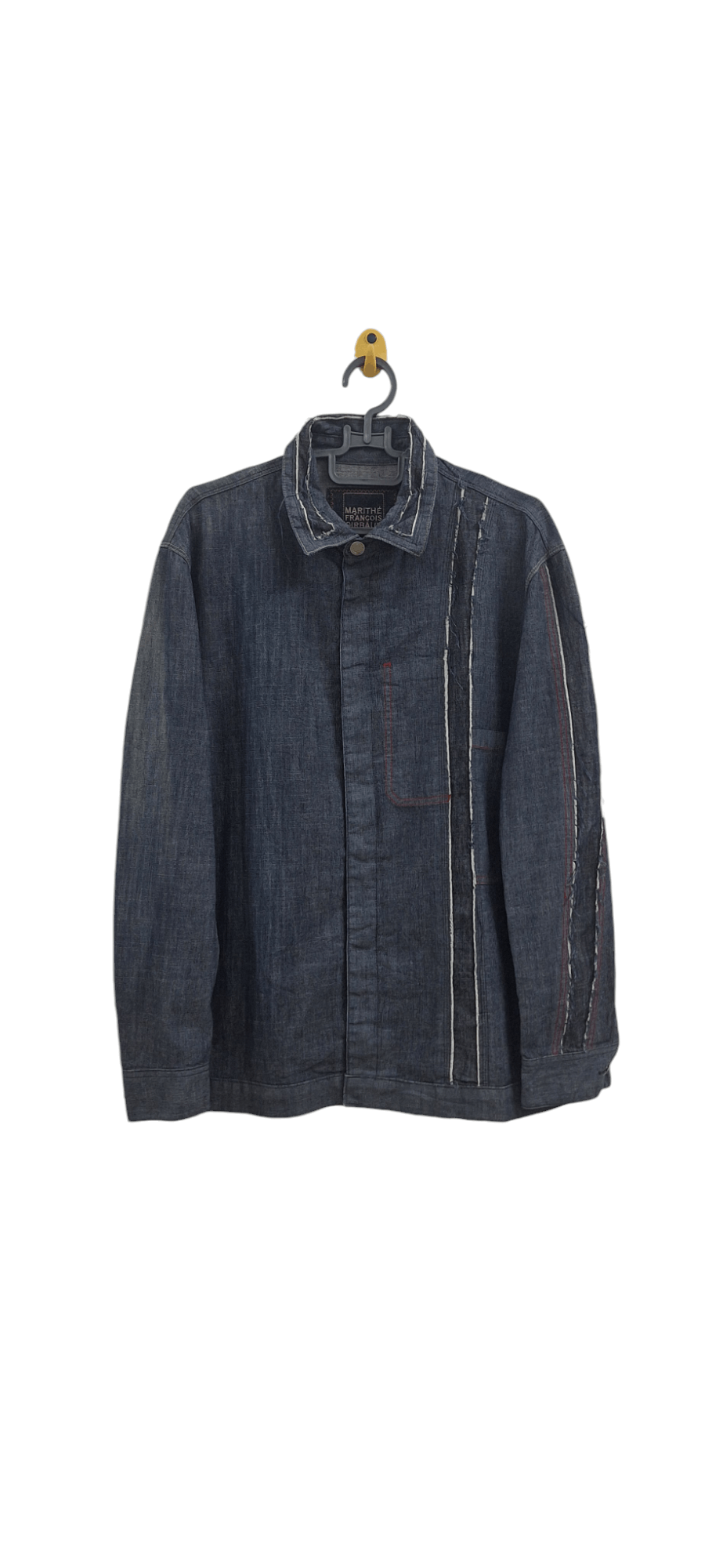 Marithe + Francois Girbaud Vintage Marithe Francois Girbaud Denim Jacket Size US L / EU 52-54 / 3 - 1 Thumbnail