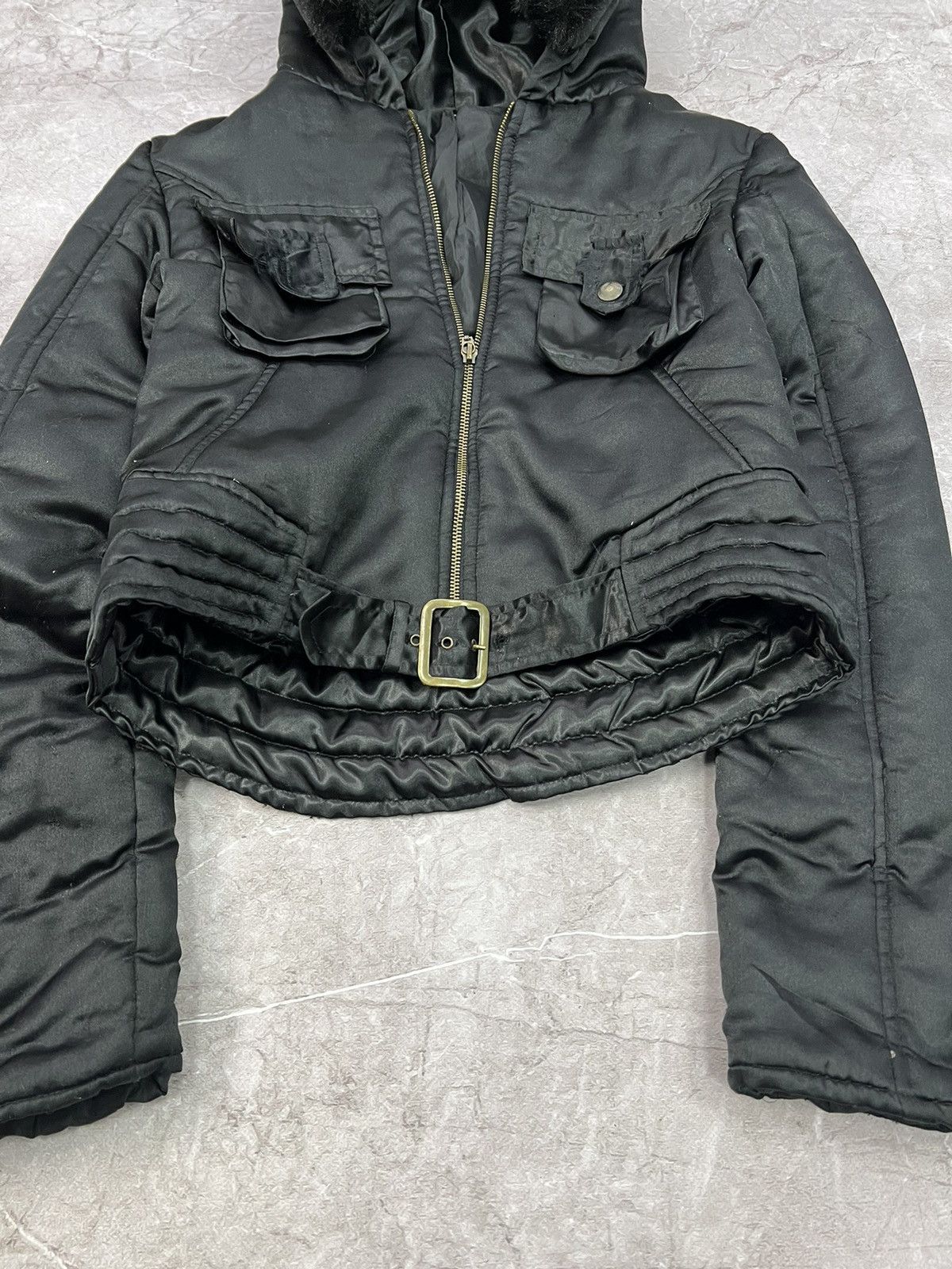 ジャケット・アウター 00s real fur jacket black opium archive 00s real fur jacket black opium archive