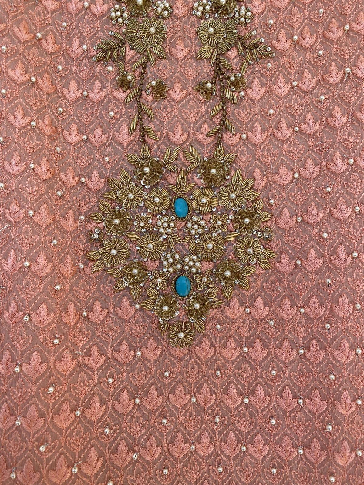 Other Pakistani indian Agha Noor Shalwar Kameez 3pc Suit Size M / US 6-8 / IT 42-44 - 4 Thumbnail