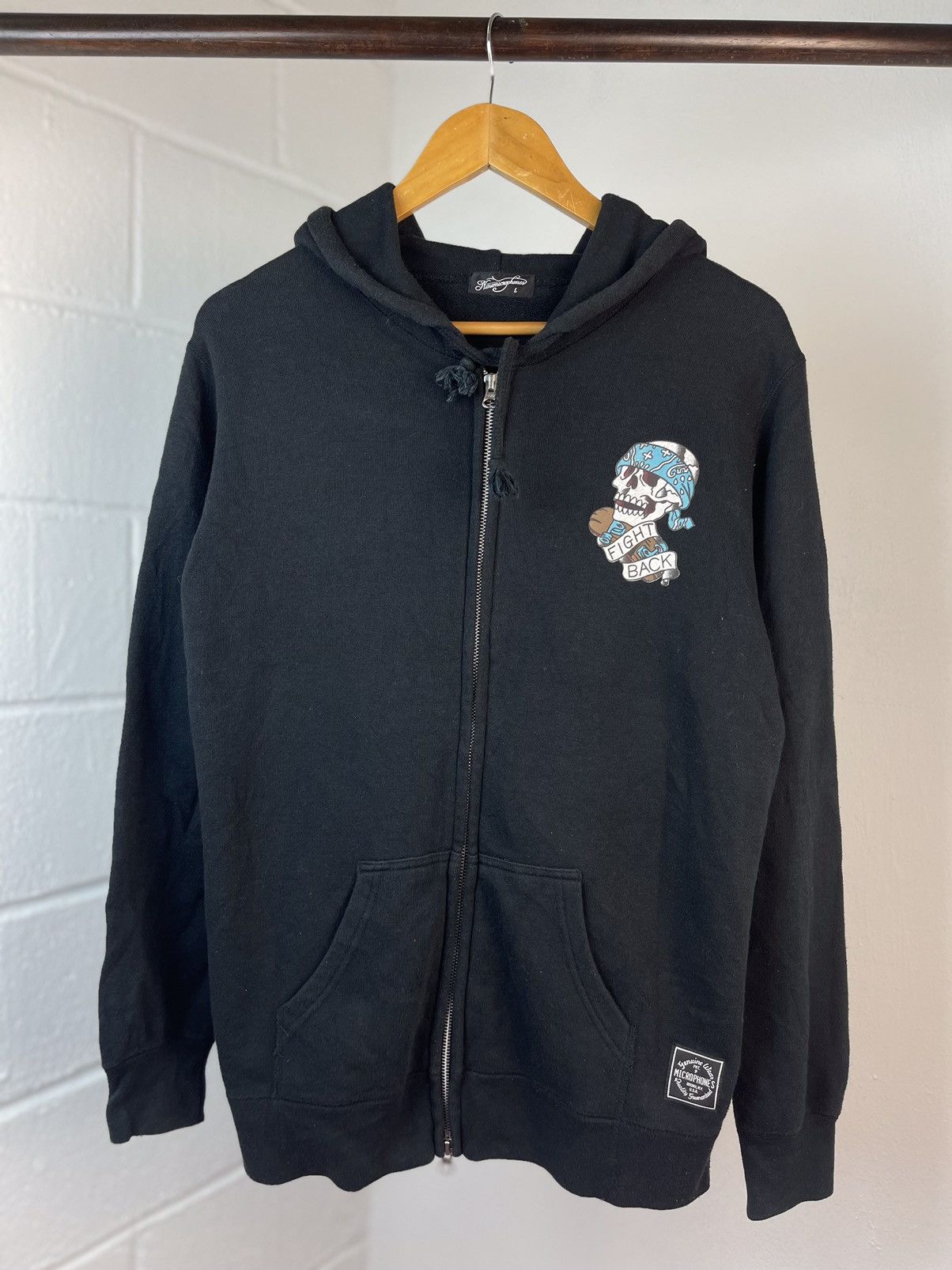 Hysteric Glamour Ninemicrophone Zip Gang Hoodie b3 Size US M / EU 48-50 / 2 - 4 Thumbnail