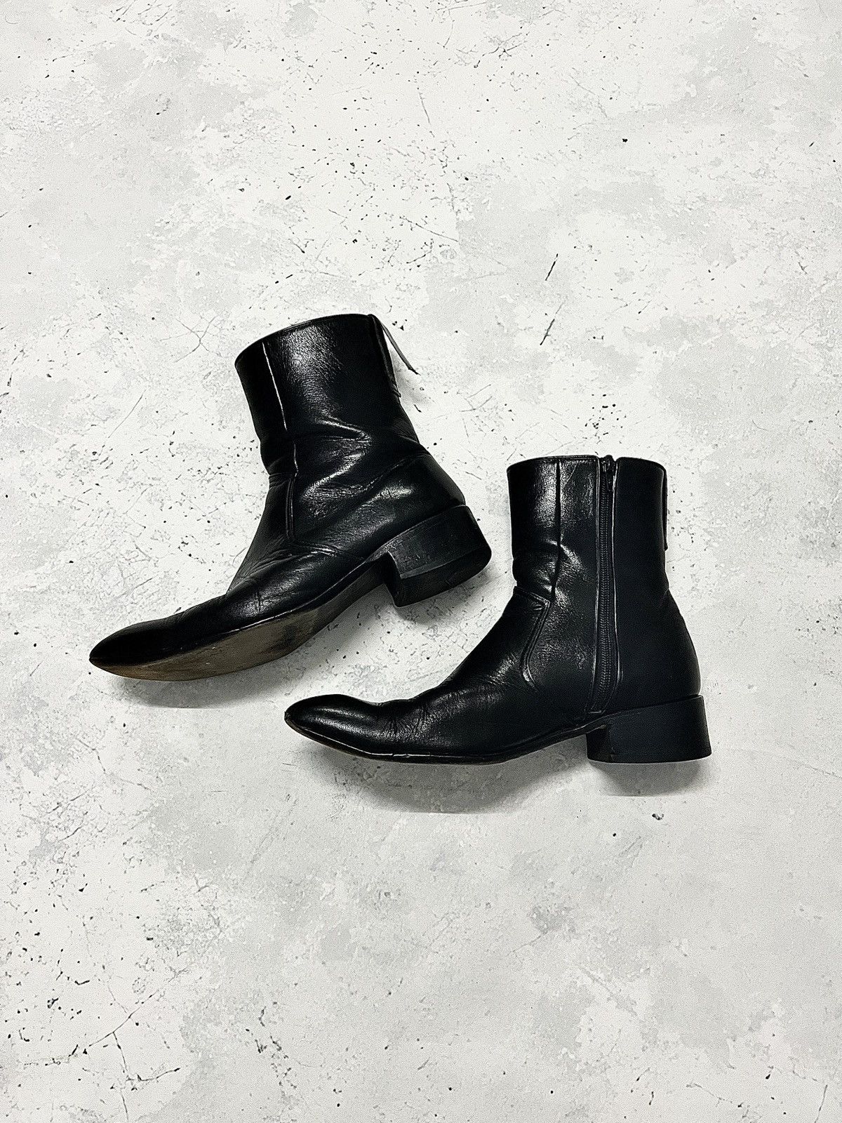 5351 pour les hommes ヒールブーツ　y2k vintage 5351 pour les hommes ヒールブーツ y2k vintage