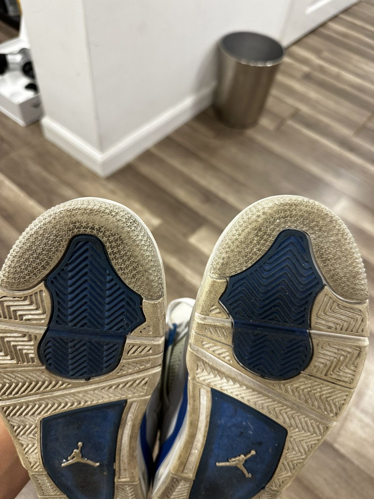 Jordan Brand 2012 Jordan 4 Military Blue Size US 10 / EU 43 - 6 Thumbnail