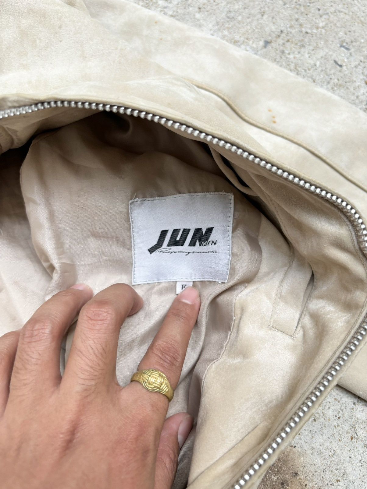 If Six Was Nine Vintage JUN MEN Bomber Jacket Size US M / EU 48-50 / 2 - 7 Thumbnail