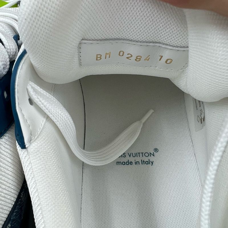 Louis Vuitton Louis Vuitton Denim Trainer Low-Top Sneakers -2508 Size US 11 / EU 44 - 7 Thumbnail