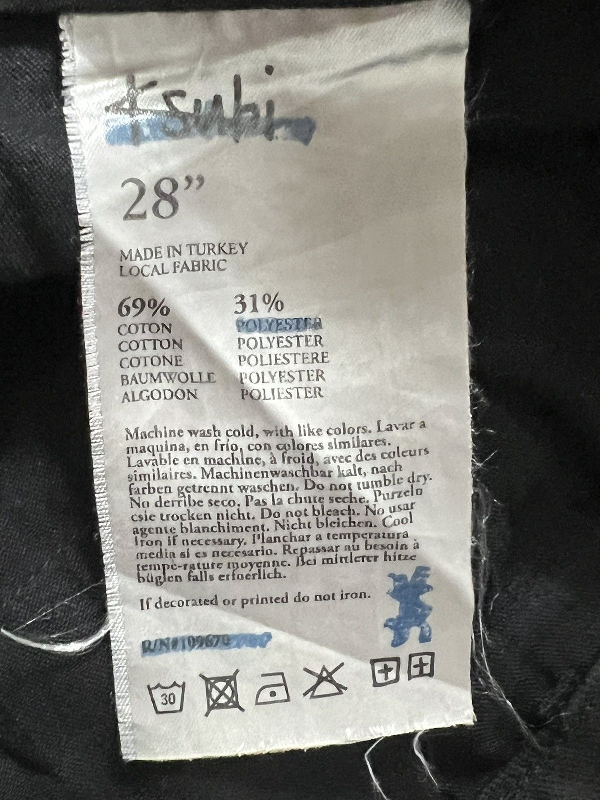 Ksubi × Seditionaries Ksubi pants super skinny Seditionaries black Size 28" / US 6 / IT 42 - 10 Thumbnail
