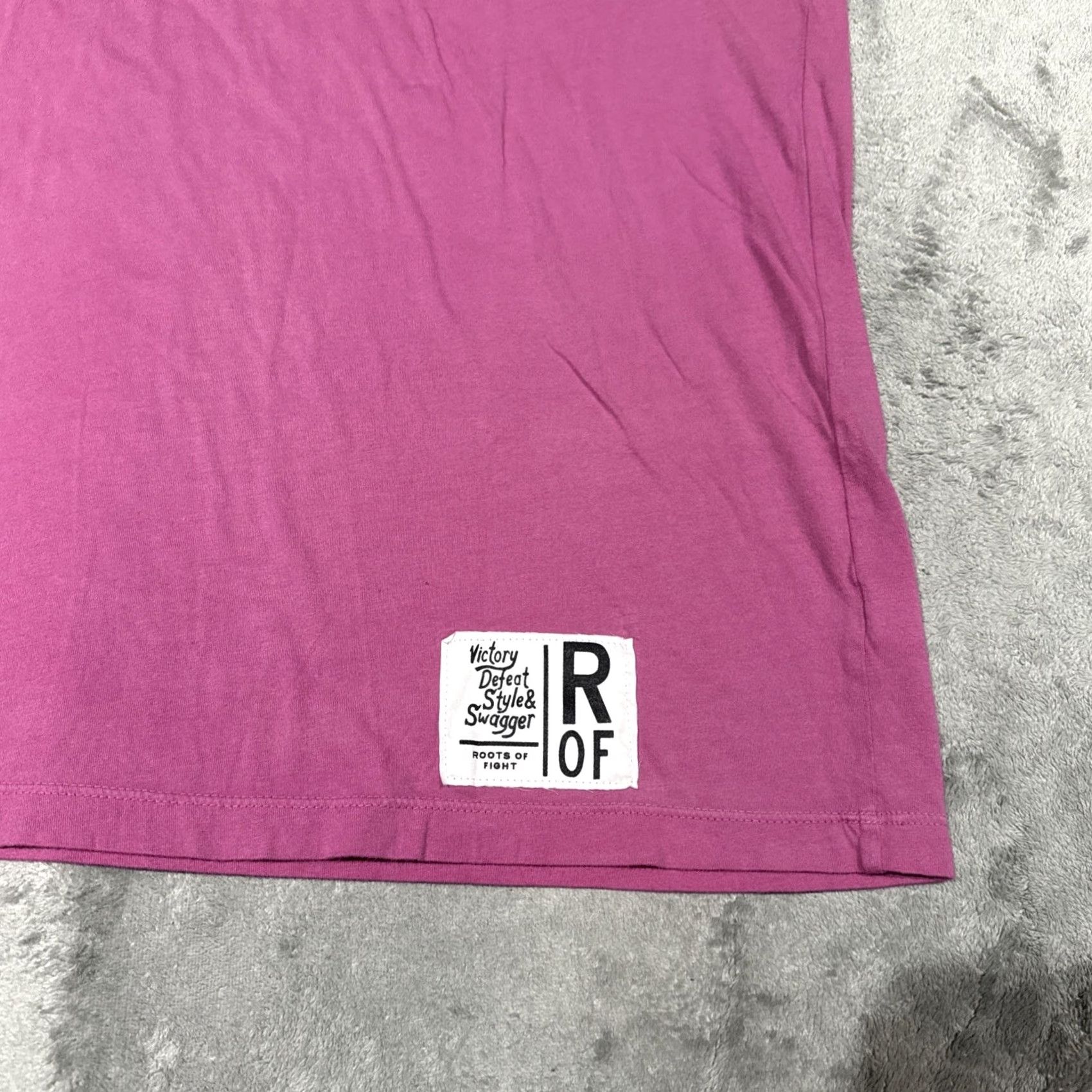 Roots Roots Of Fight T Shirt Mens XL Pink Cotton Muhammad Ali Rumble Young Man Rumble Sports Crew Neck Short Sleeve Regular Size US XL / EU 56 / 4 - 3 Thumbnail