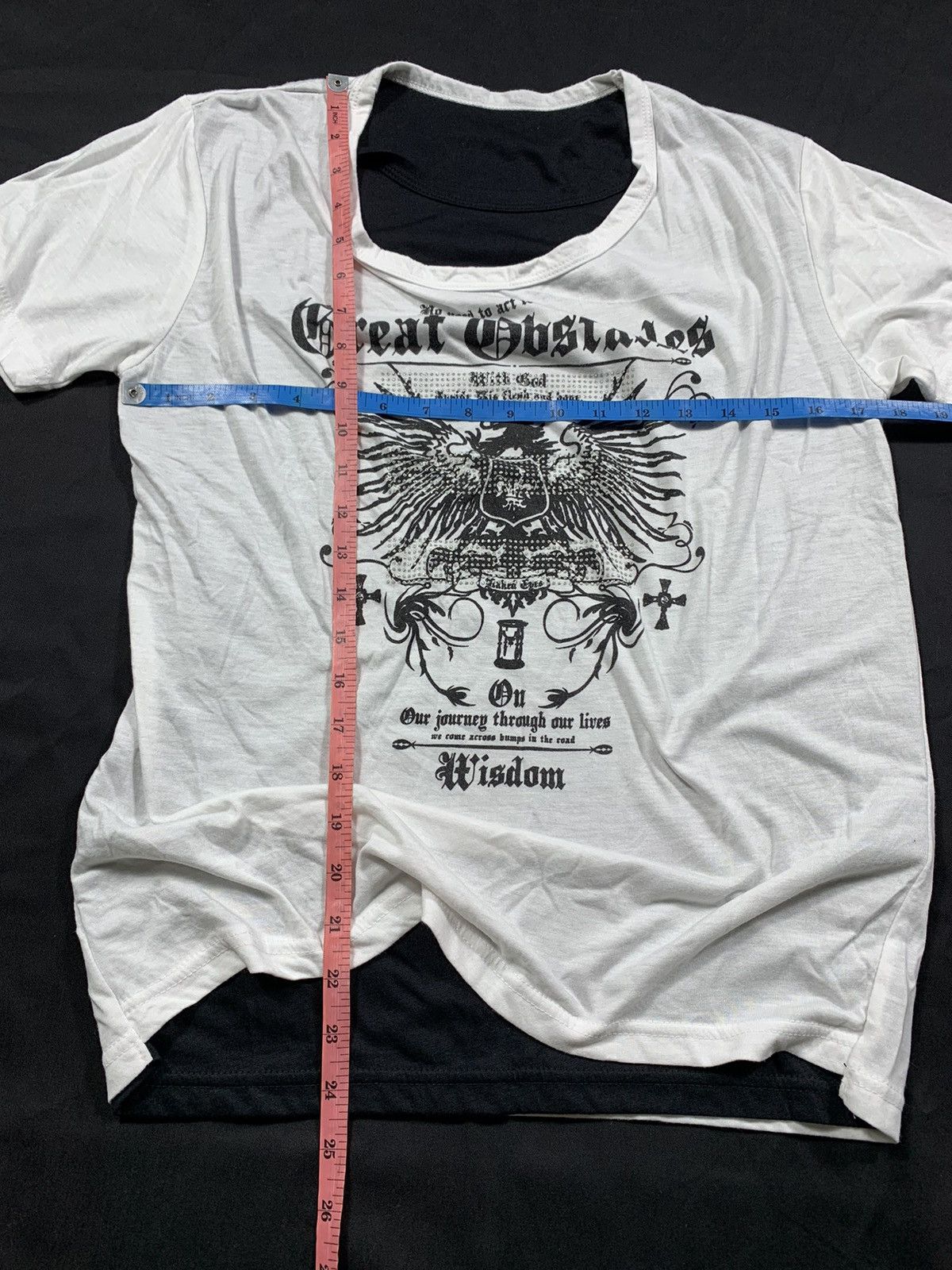If Six Was Nine DOUBLE LAYER UNDEFINED GOTHIC PUNK SLEEVE Size US M / EU 48-50 / 2 - 5 Thumbnail