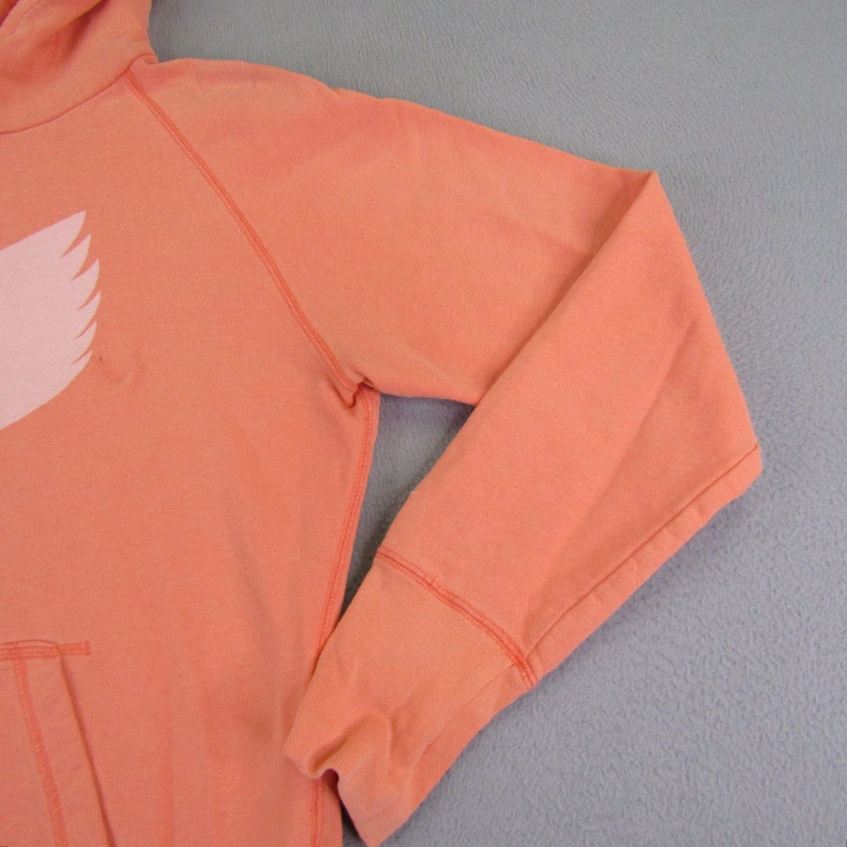Nike VINTAGE Nike Women's Hoodie Pullover Sweatshirt Large Pink Activewear Sports 90s Size L / US 10 / IT 46 - 2 Thumbnail