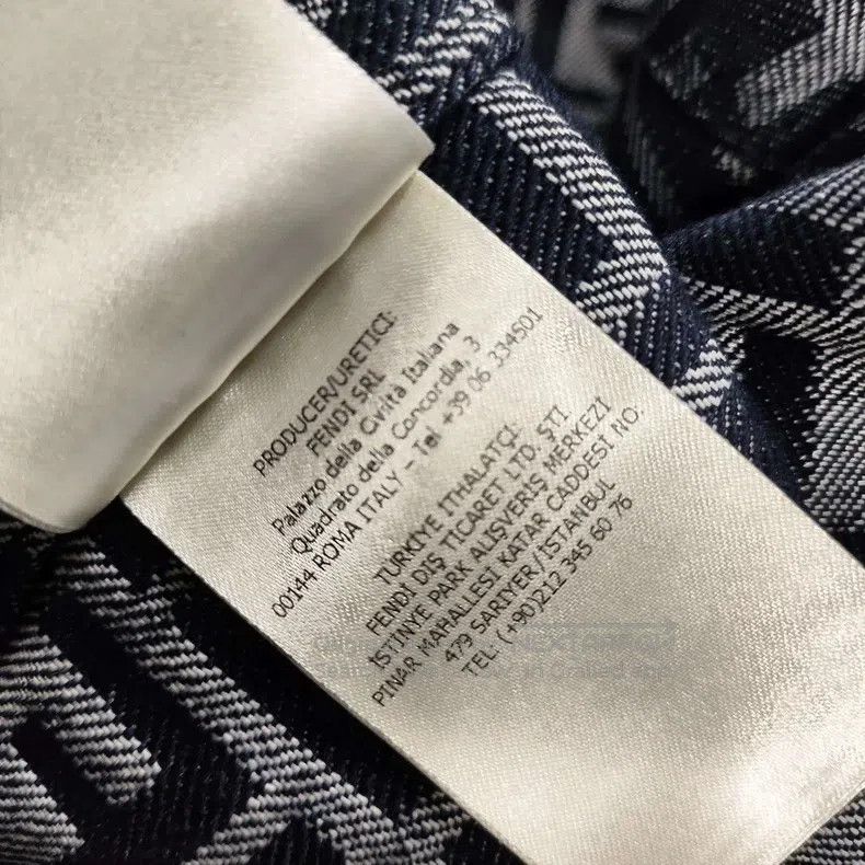 Fendi Fendi Blue Monogram Denim Jacket Size US M / EU 48-50 / 2 - 6 Thumbnail