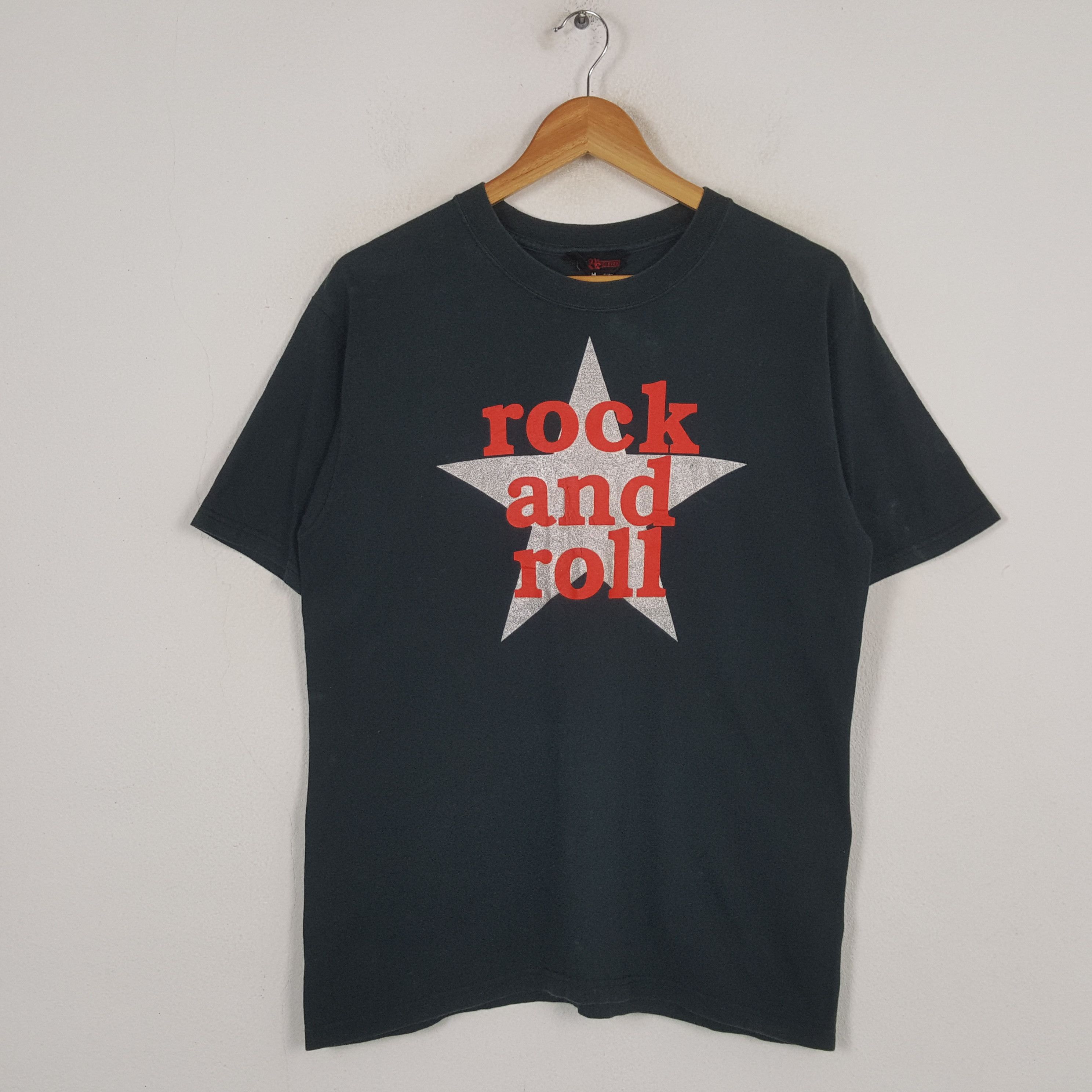 Band Tees × Vintage Vintage ROCK AND ROLL Event Promotion T-shirt C285N20 Size US M / EU 48-50 / 2 - 1 Thumbnail