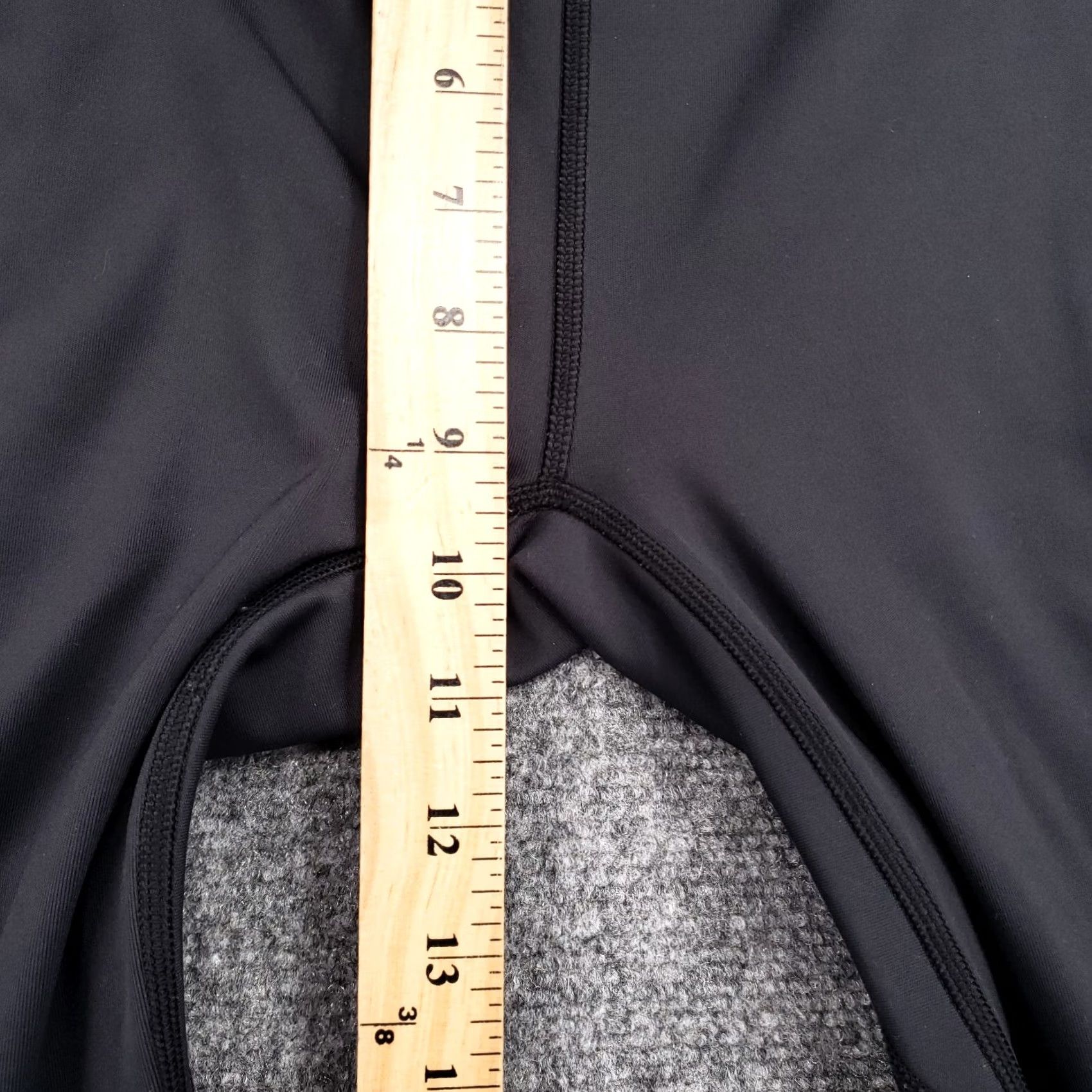 Uniqlo Uniqlo Ankle Womens M Gray Leggings Mid Rise Skinny Stretch Pull Gym Yoga Size 32" / US 10 / IT 46 - 6 Thumbnail