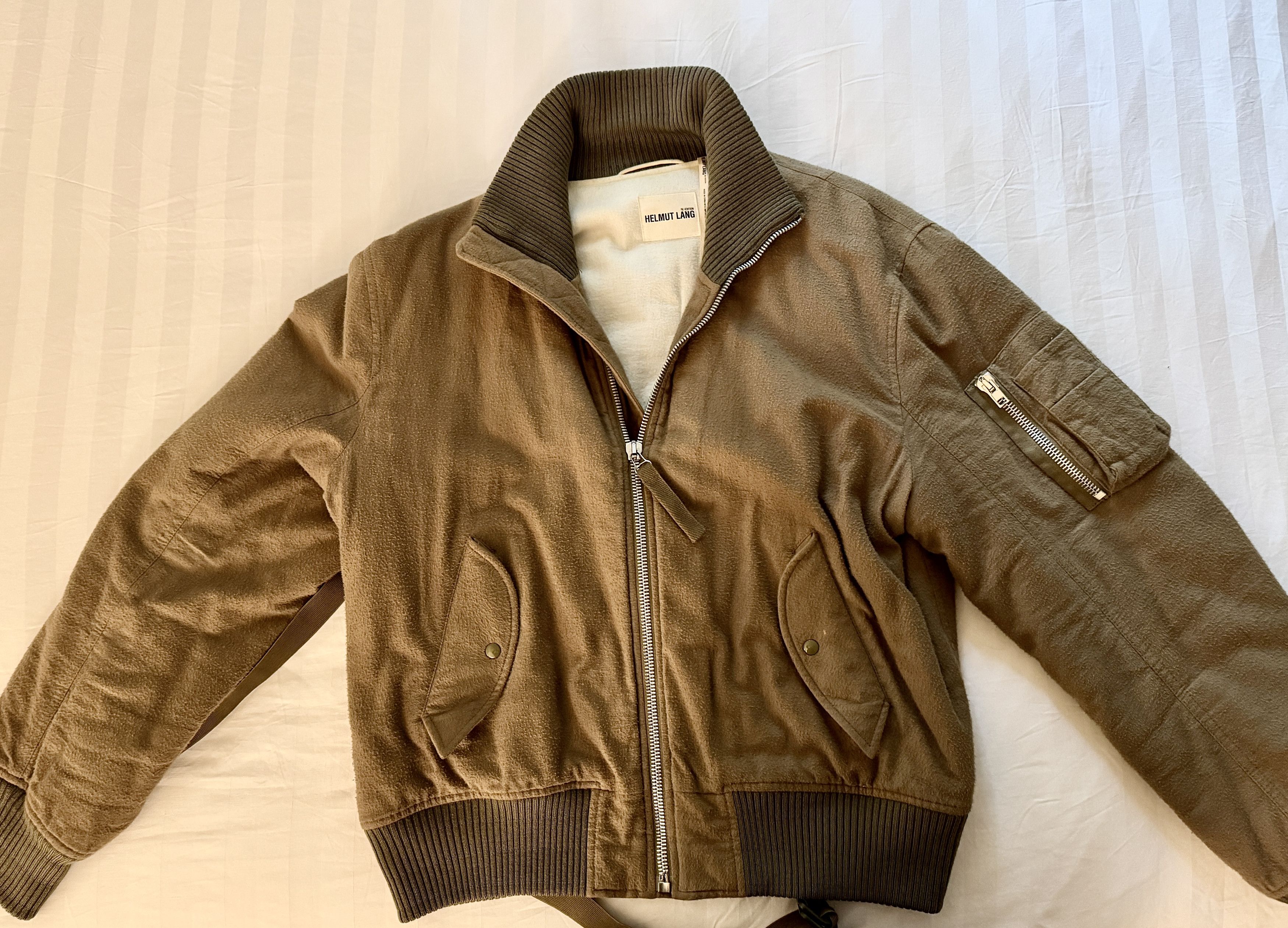 Helmut Lang Helmut Lang Re-Edition Bondage High-Collar Bomber Jacket Size US L / EU 52-54 / 3 - 5 Thumbnail