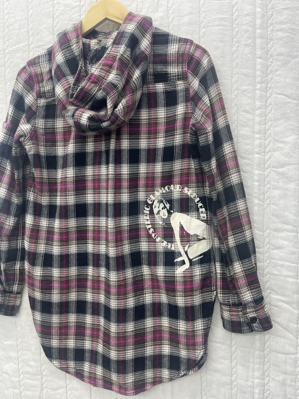 Hysteric Glamour × If Six Was Nine STEALS💥HYSTERIC GLAMOUR SEDUCED ASYMMETRICAL JACKET HOODIE Size US S / EU 44-46 / 1 - 3 Thumbnail