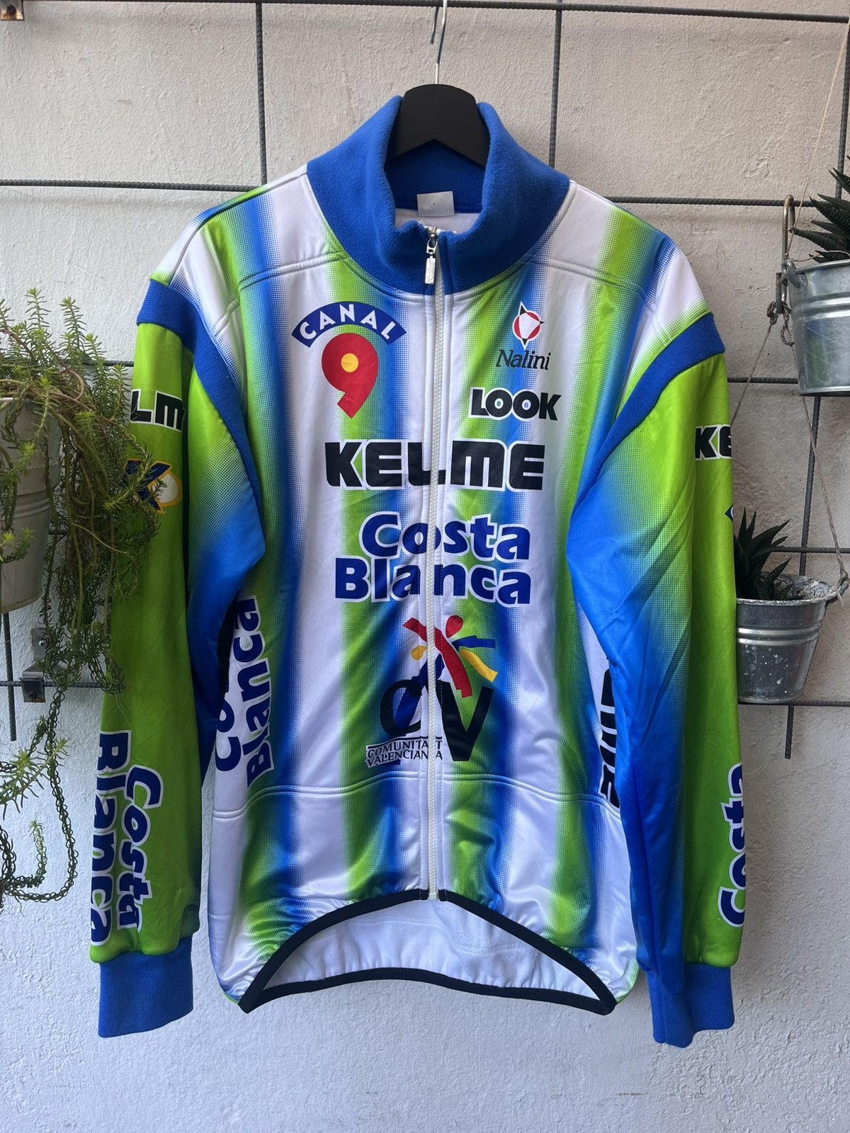 Nalini x Team Kelme Spain Vintage Fleece Bomber Jacket