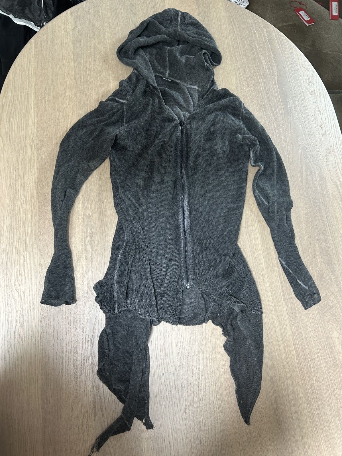Lumen Et Umbra lumen et umbra layered cardigan zip up with hood Size US M / EU 48-50 / 2 - 13 Thumbnail