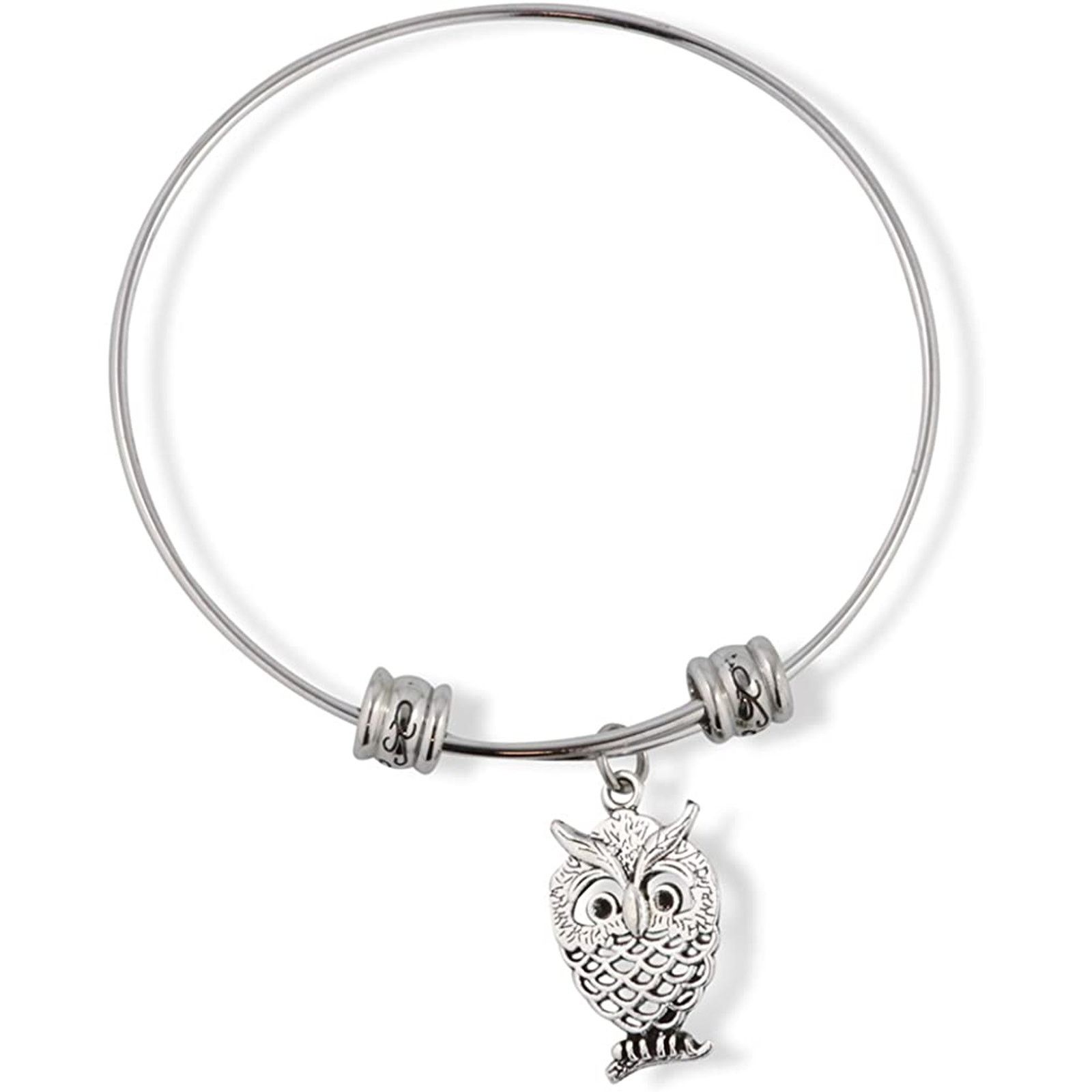 & Other Stories Owl Bird Charm Bangle Bracelet Jewelry Size ONE SIZE - 1 Thumbnail