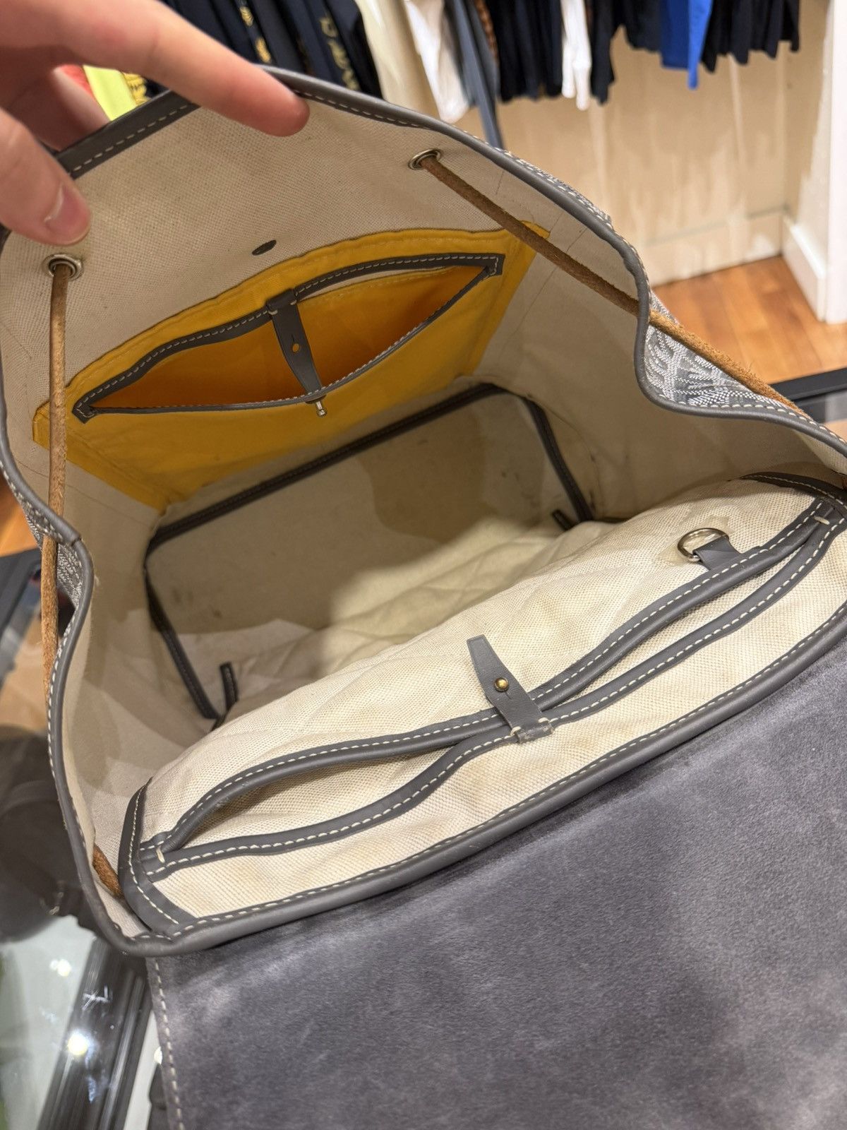 Goyard Goyard Alpin Backpack Grey Size ONE SIZE - 22 Thumbnail
