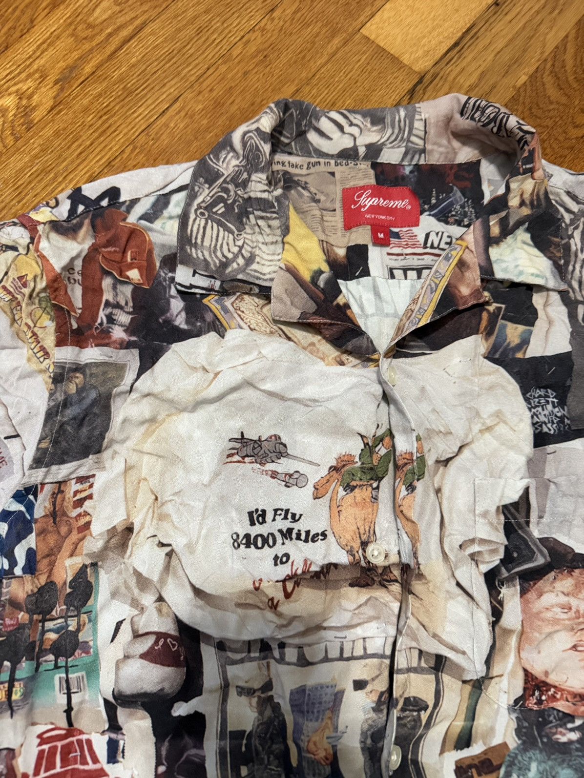 Supreme Supreme Dashs Wall Rayon Size US M / EU 48-50 / 2 - 2 Thumbnail