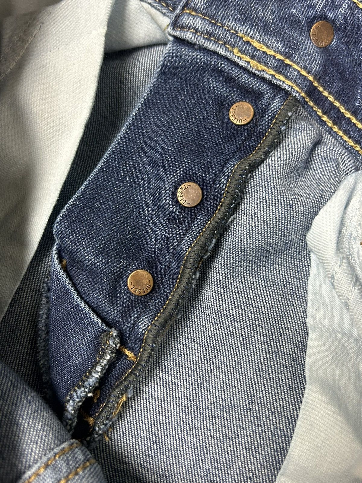 Diesel Diesel Stone Wash Zatiny BootCut Flare Jeans Size US 32 / EU 48 - 10 Thumbnail
