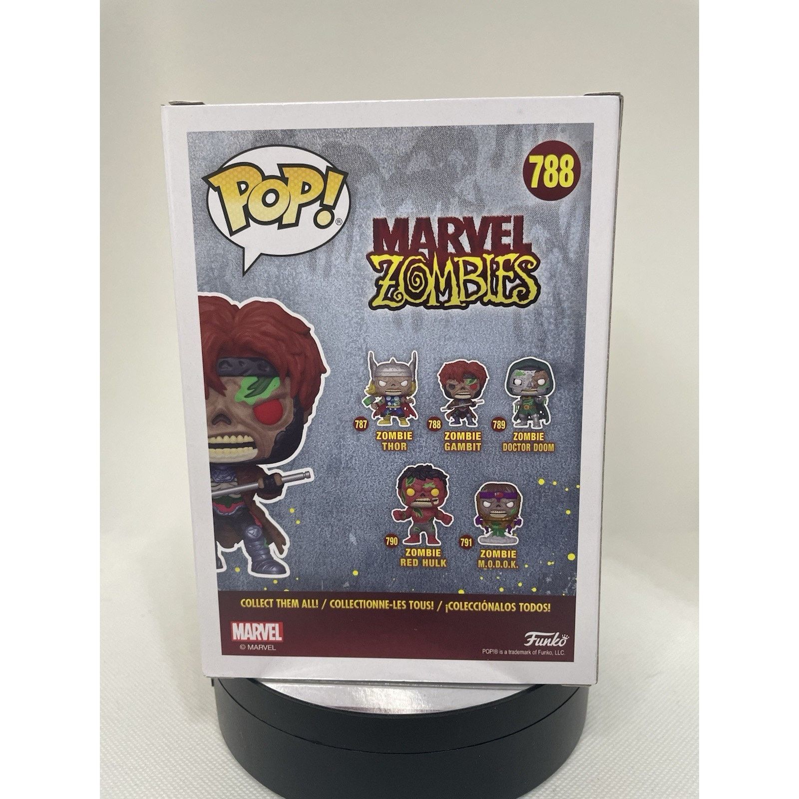 Marvel Comics Funko Pop! Vinyl: Marvel - Zombie Gambit #788 Size ONE SIZE - 5 Thumbnail