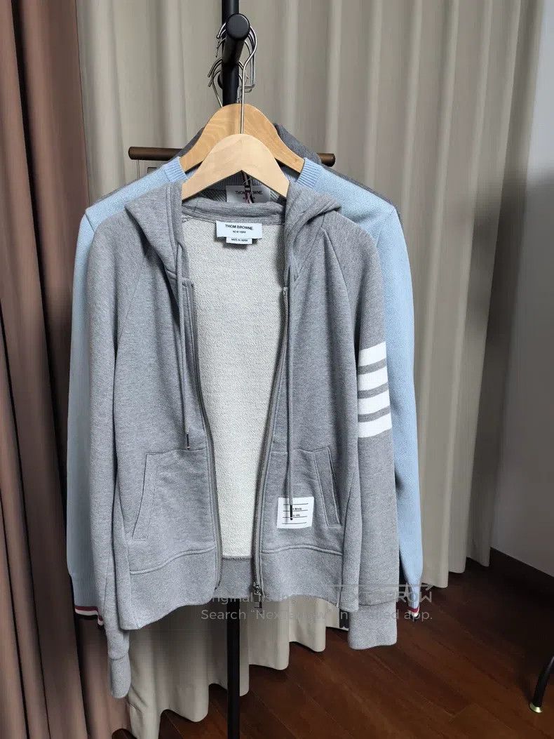 Thom Browne Thom Browne Padded hoodie with zipper Size S / US 4 / IT 40 - 1 Thumbnail
