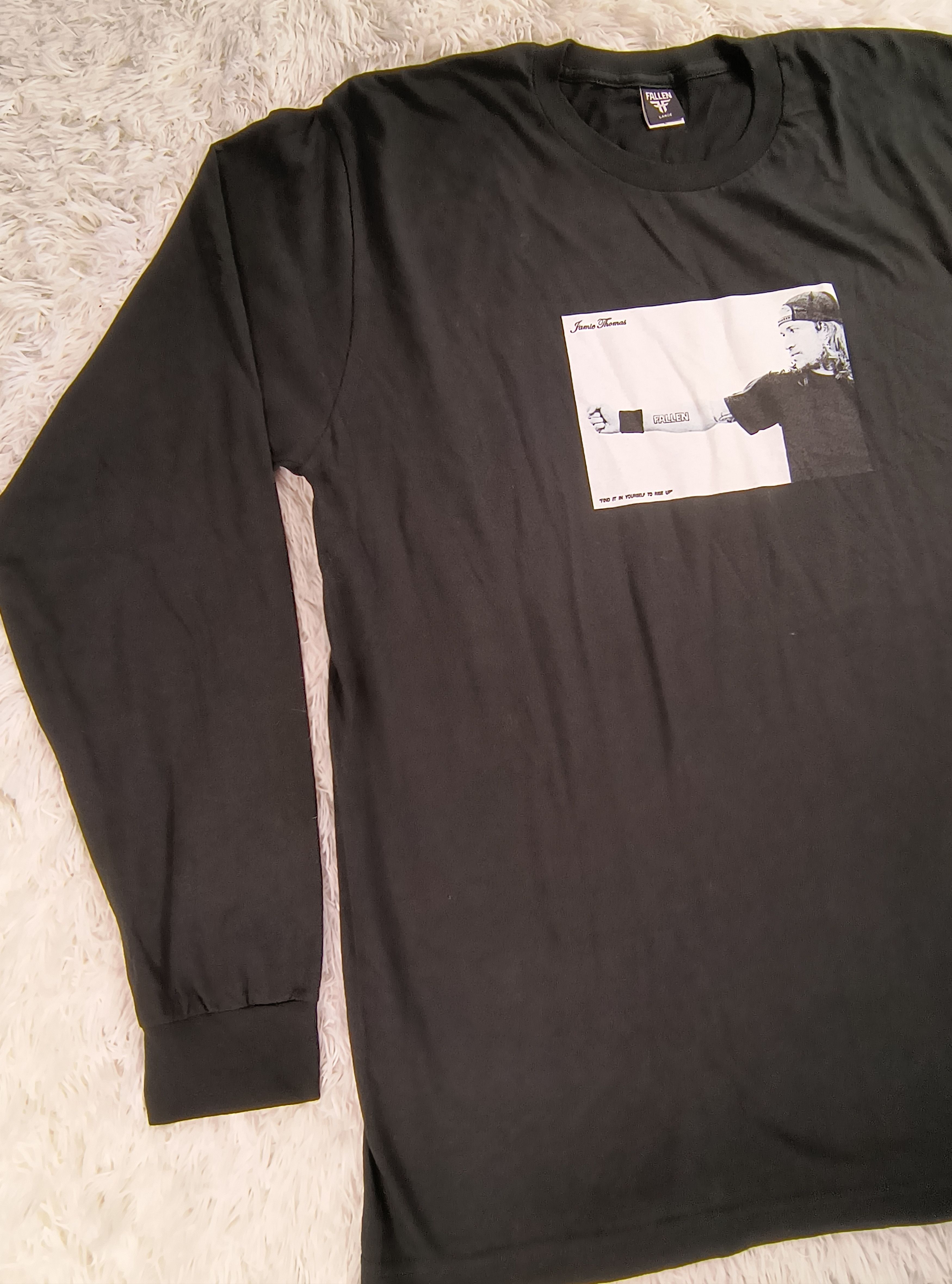 Fallen DS vintage Y2K Fallen Jamie Thomas LS tee Size US L / EU 52-54 / 3 - 3 Thumbnail
