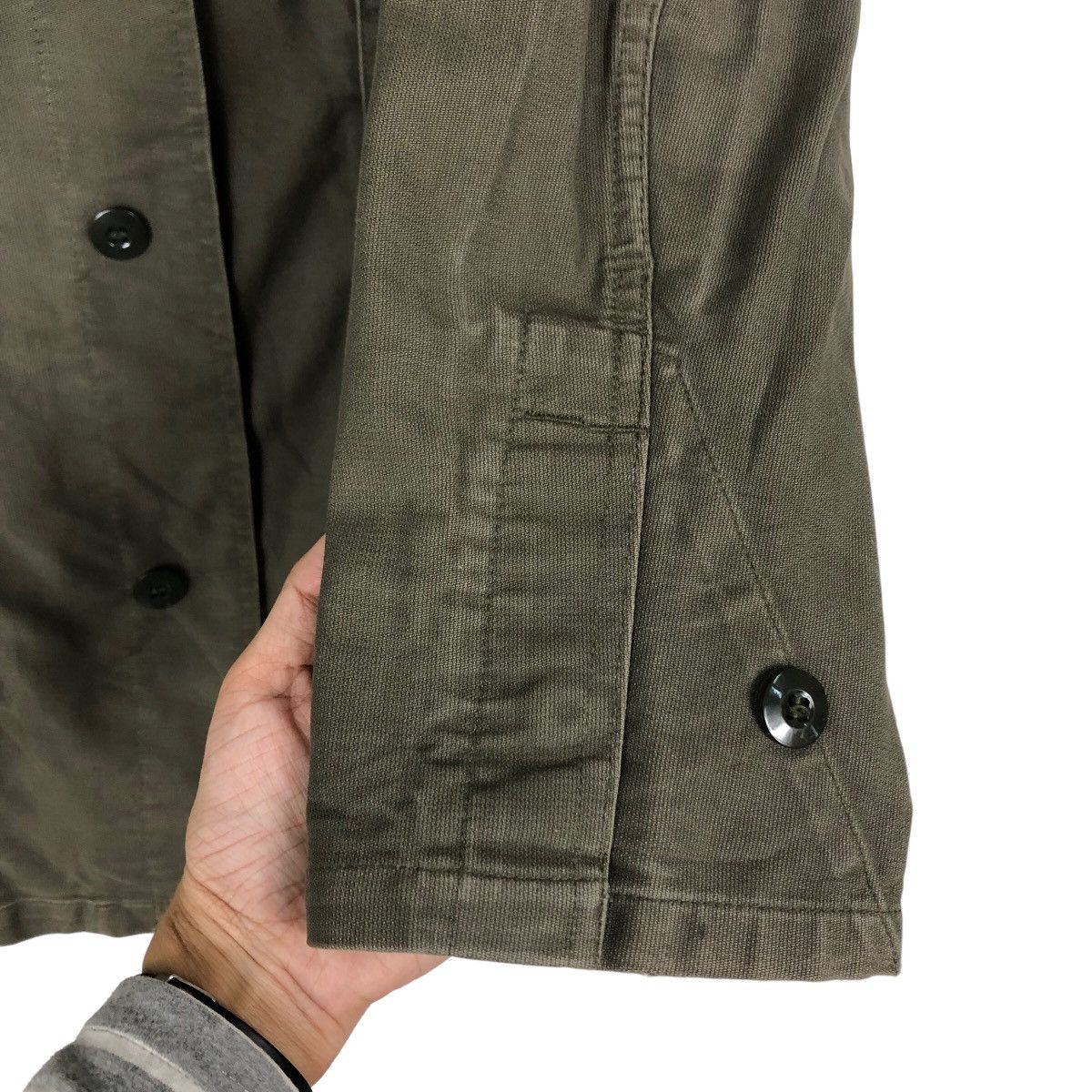 Vintage 🔥Vintage Chore Military Jacket Germany Flag Multi Pocket Size US M / EU 48-50 / 2 - 15 Thumbnail