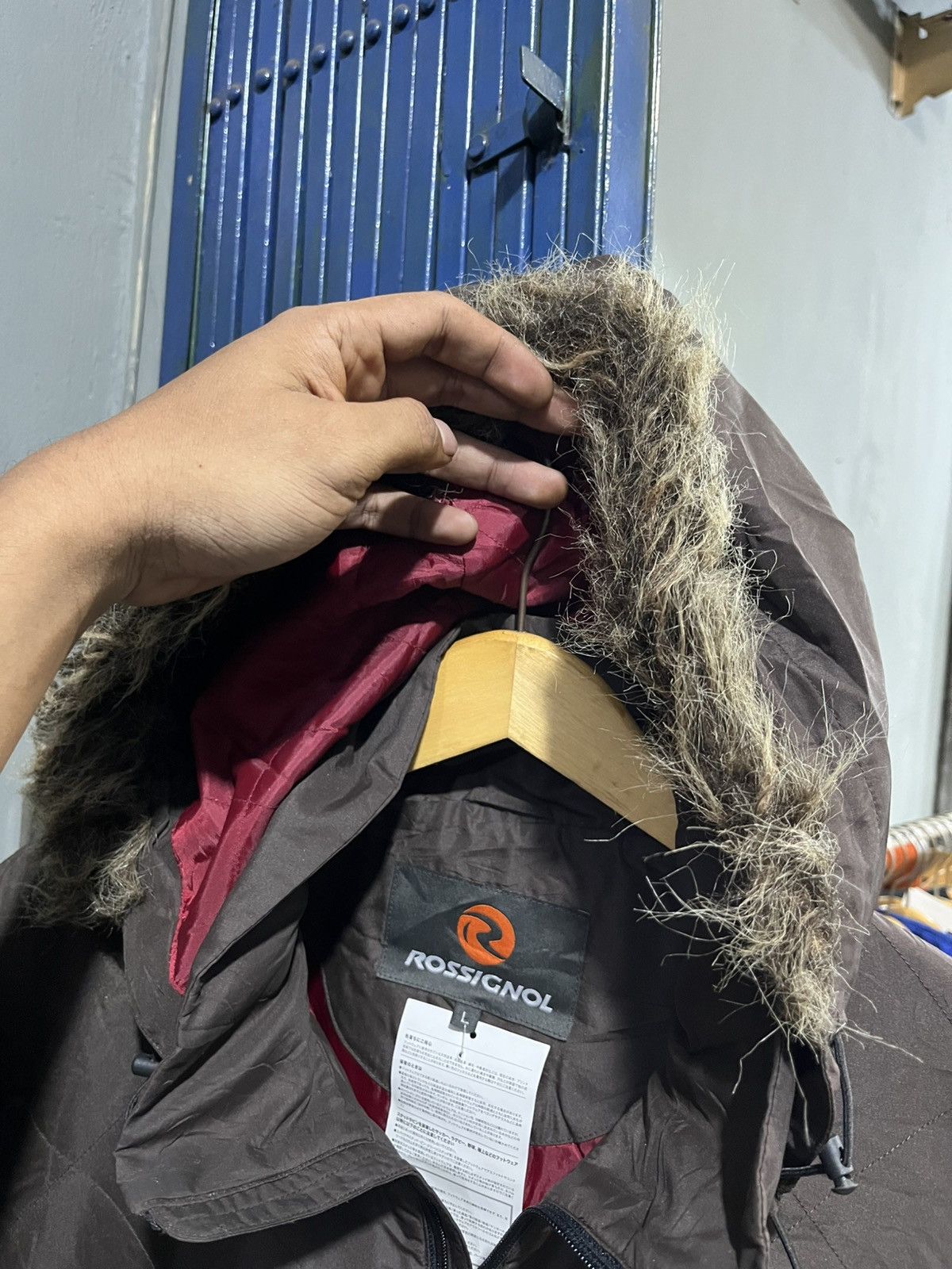 If Six Was Nine Vintage rossignol hooded jacket LGB style Size US L / EU 52-54 / 3 - 3 Thumbnail